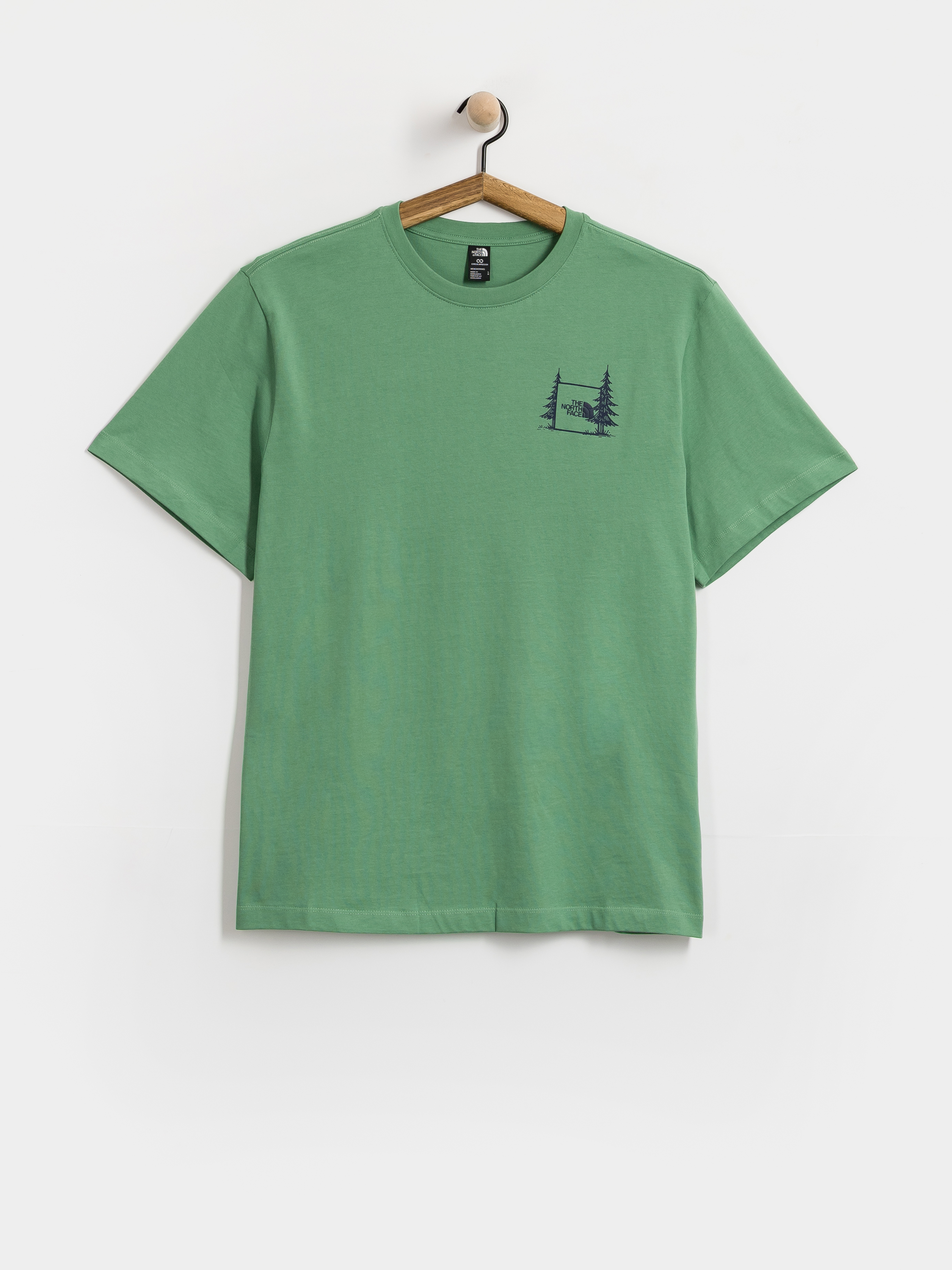 T-shirt The North Face Camping Relaxed (dimmed algae)