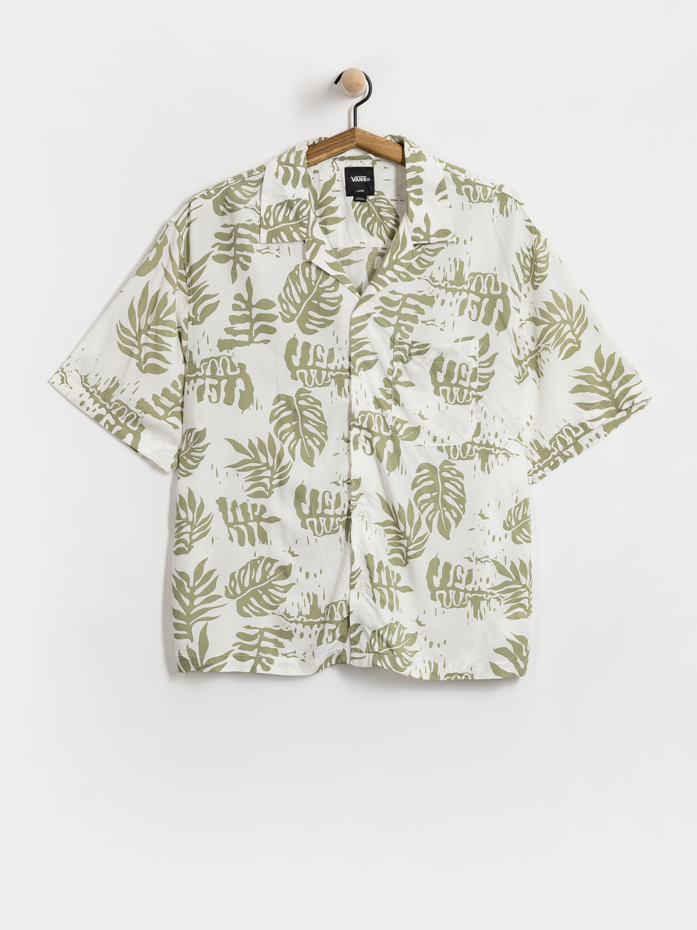 Koszula Vans Van Doren Printed Camp (soft sage)