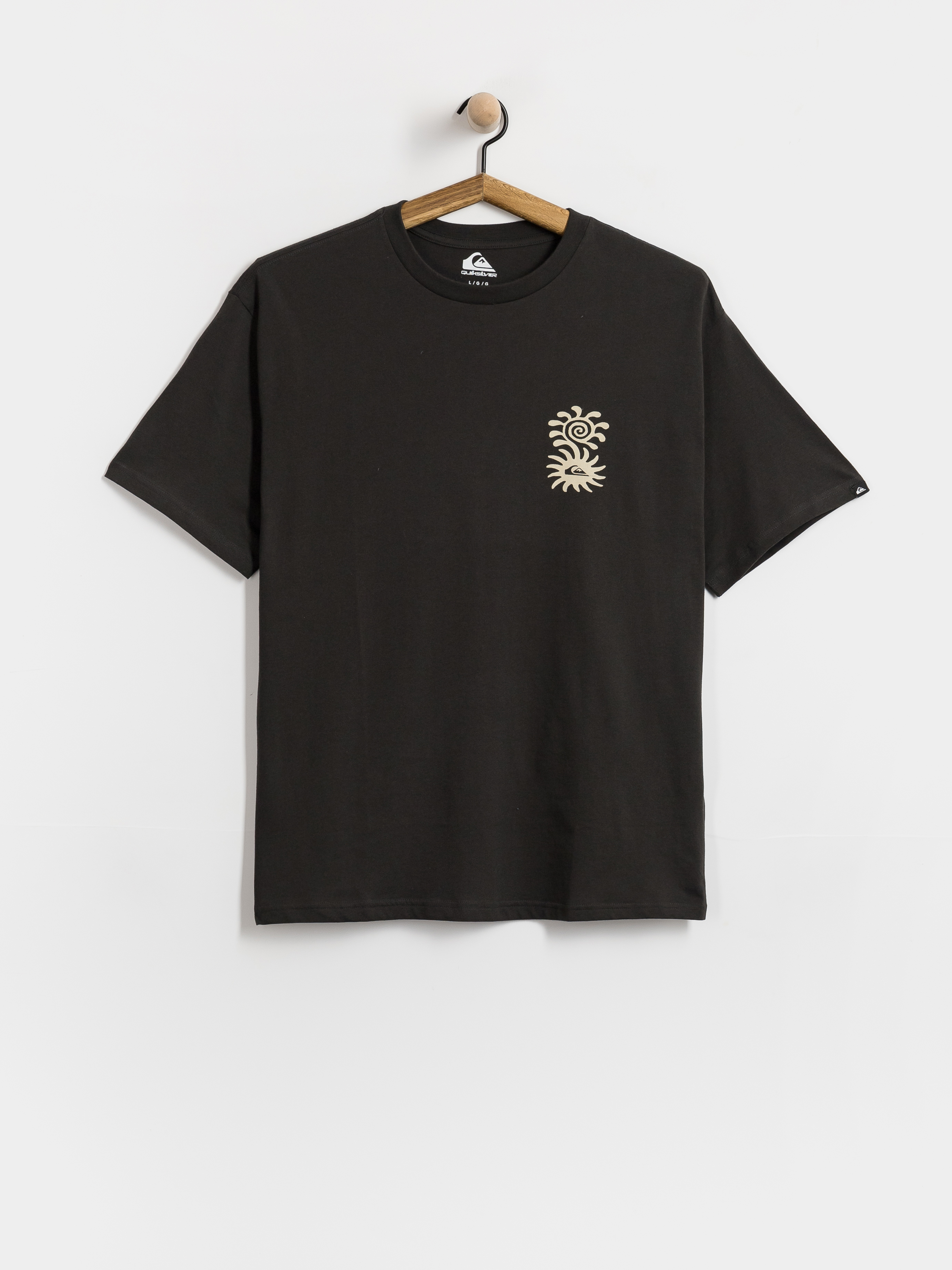T-shirt Quiksilver Evo Blossom Of Peace (tarmac)