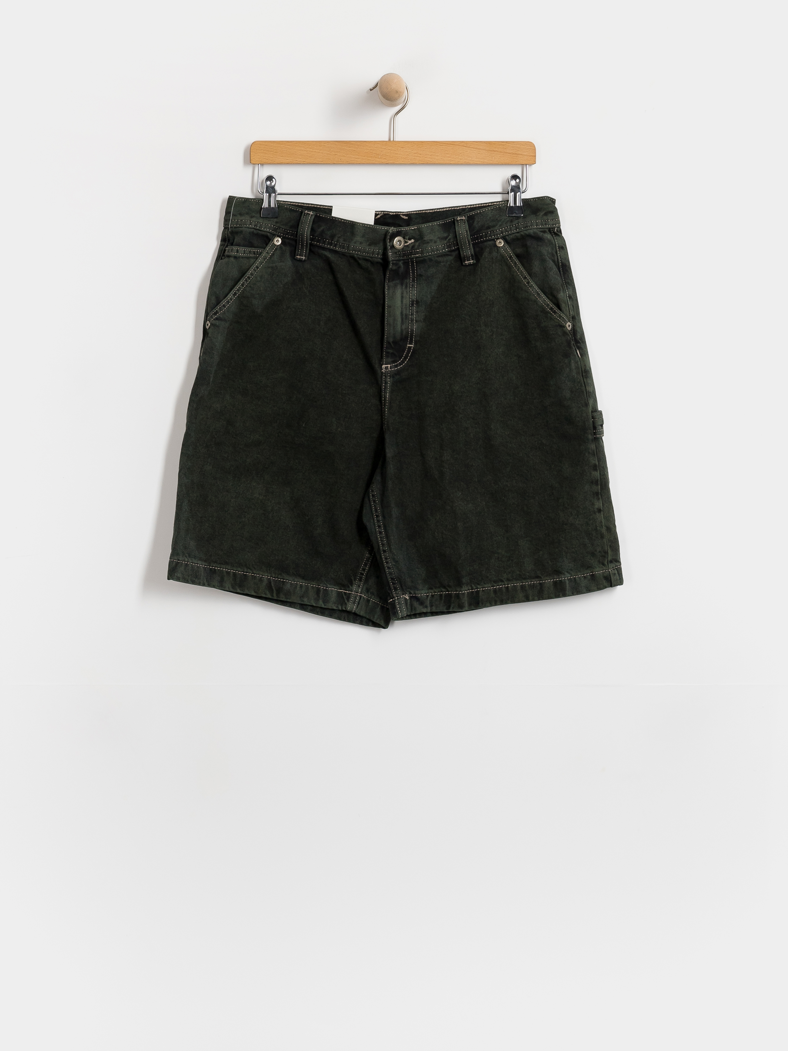 Szorty Element Big Carpenter Denim Wk (black green tint)