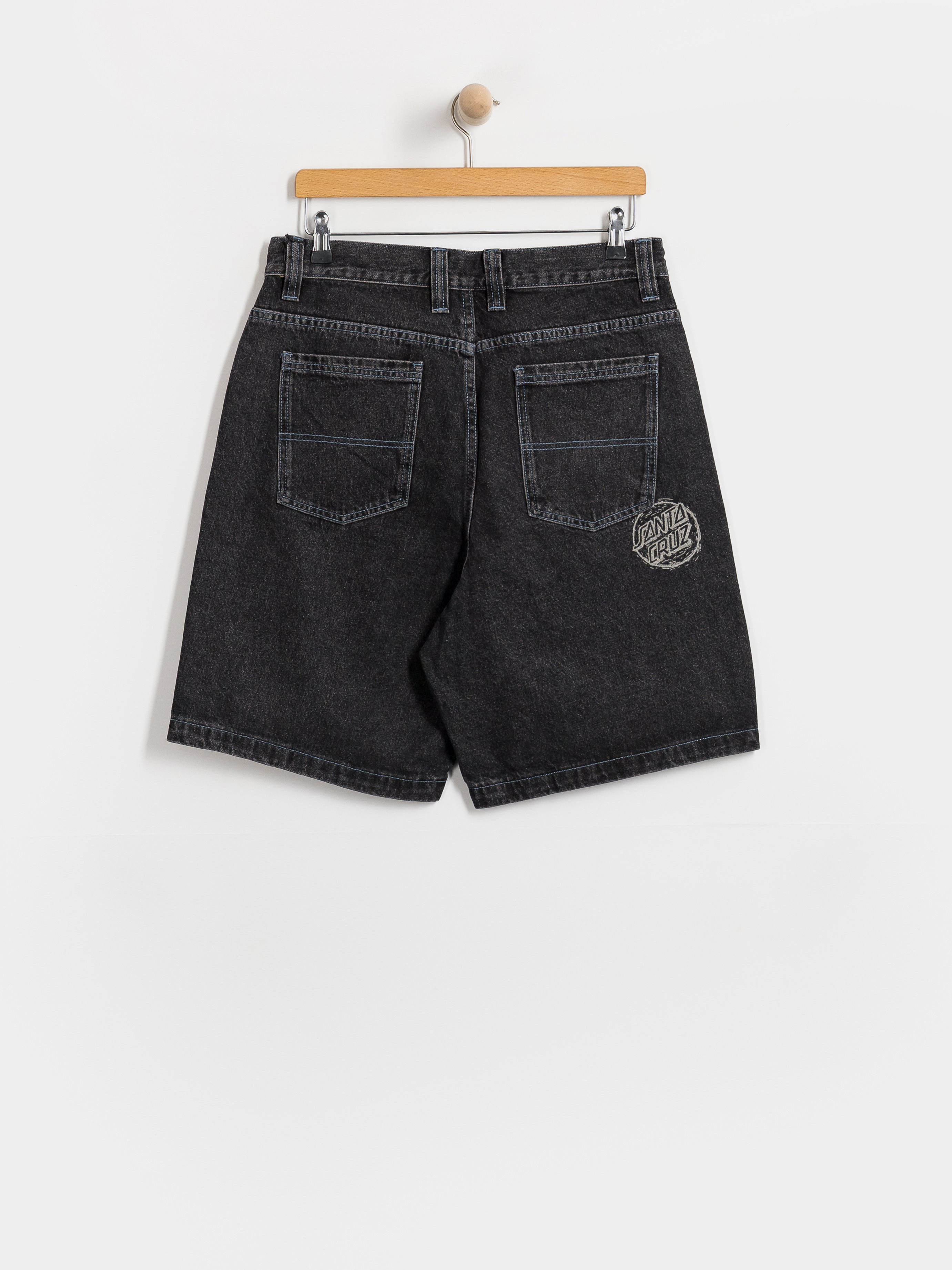 Szorty Santa Cruz Stamped Big (black)