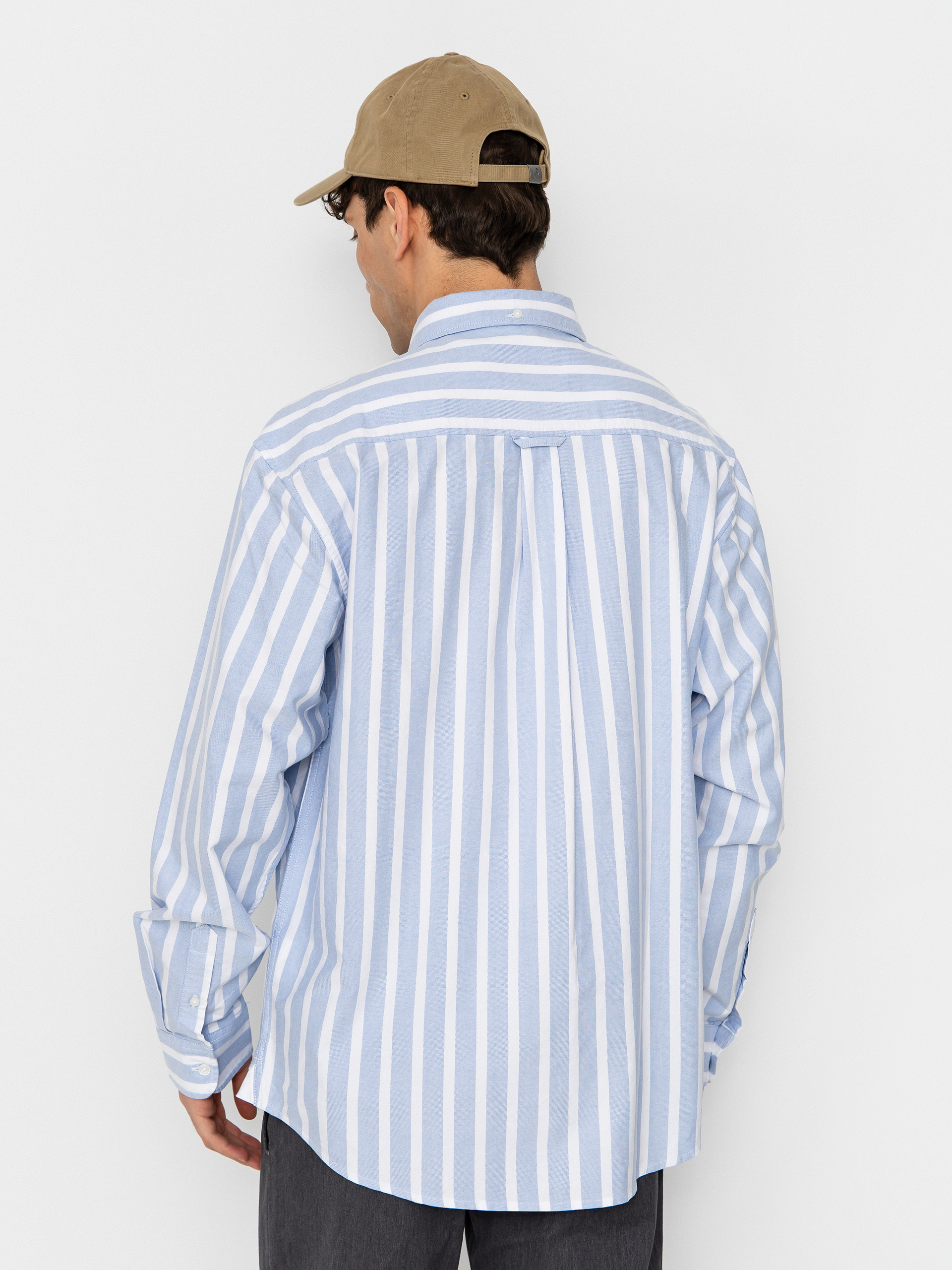 Koszula Carhartt WIP Deven (deven stripe/bleach/white)