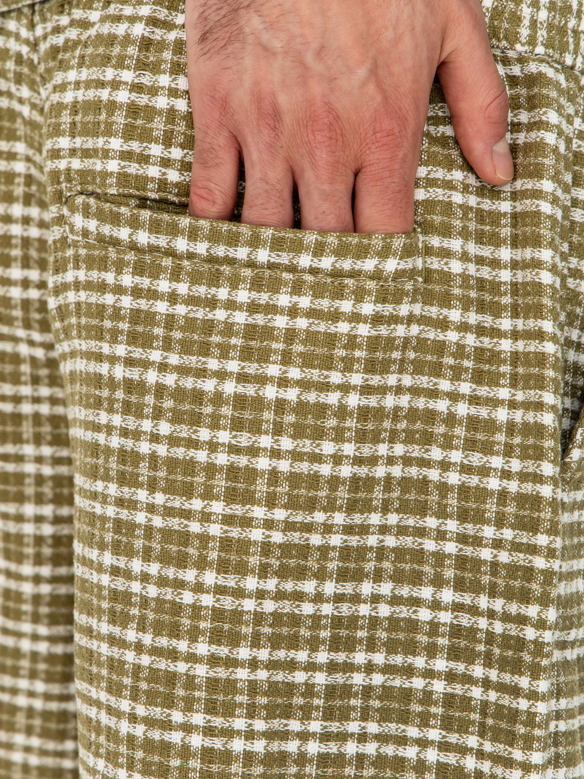 Szorty Carhartt WIP Kander (kander check/snake)