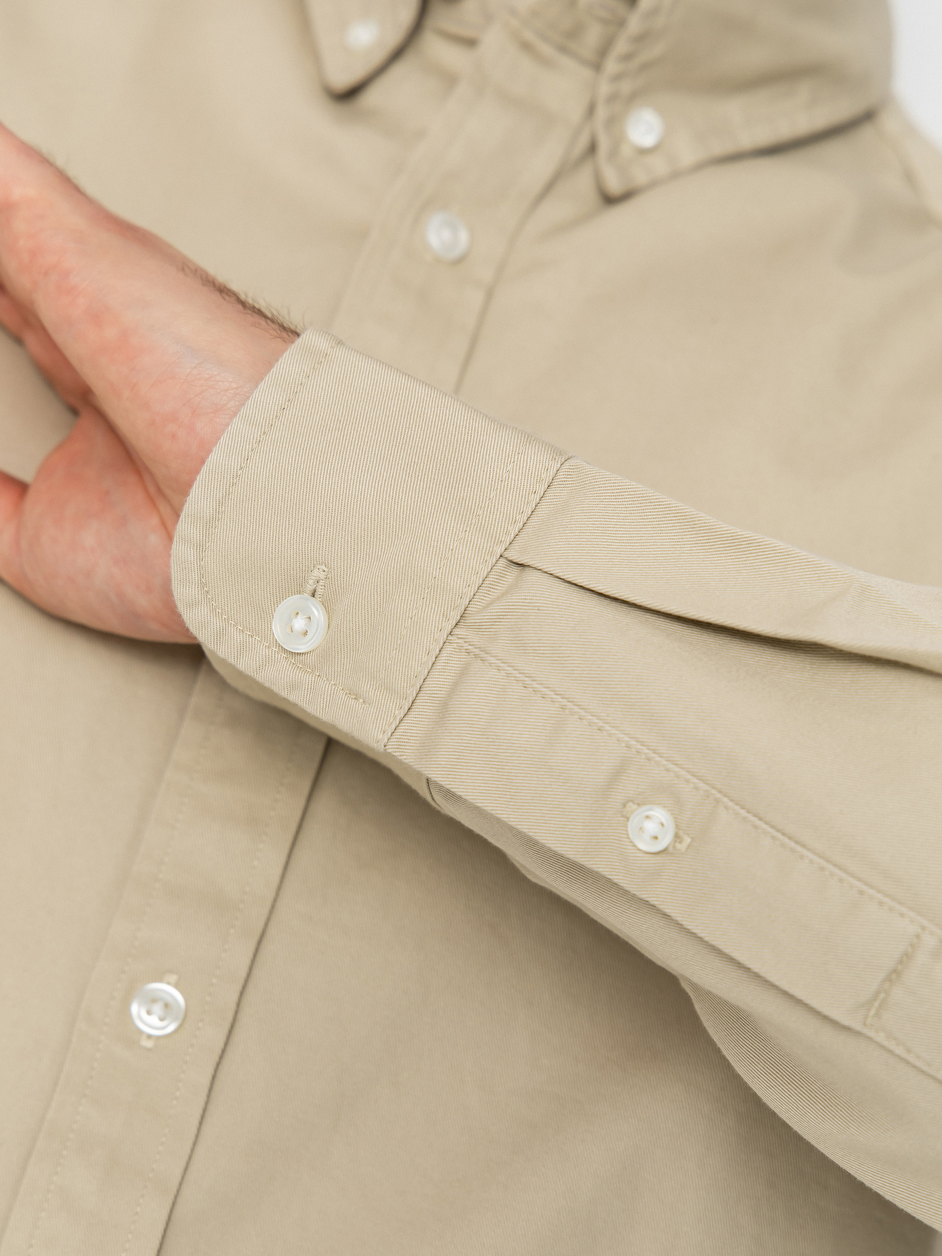 Koszula Carhartt WIP Madison (stone/white)