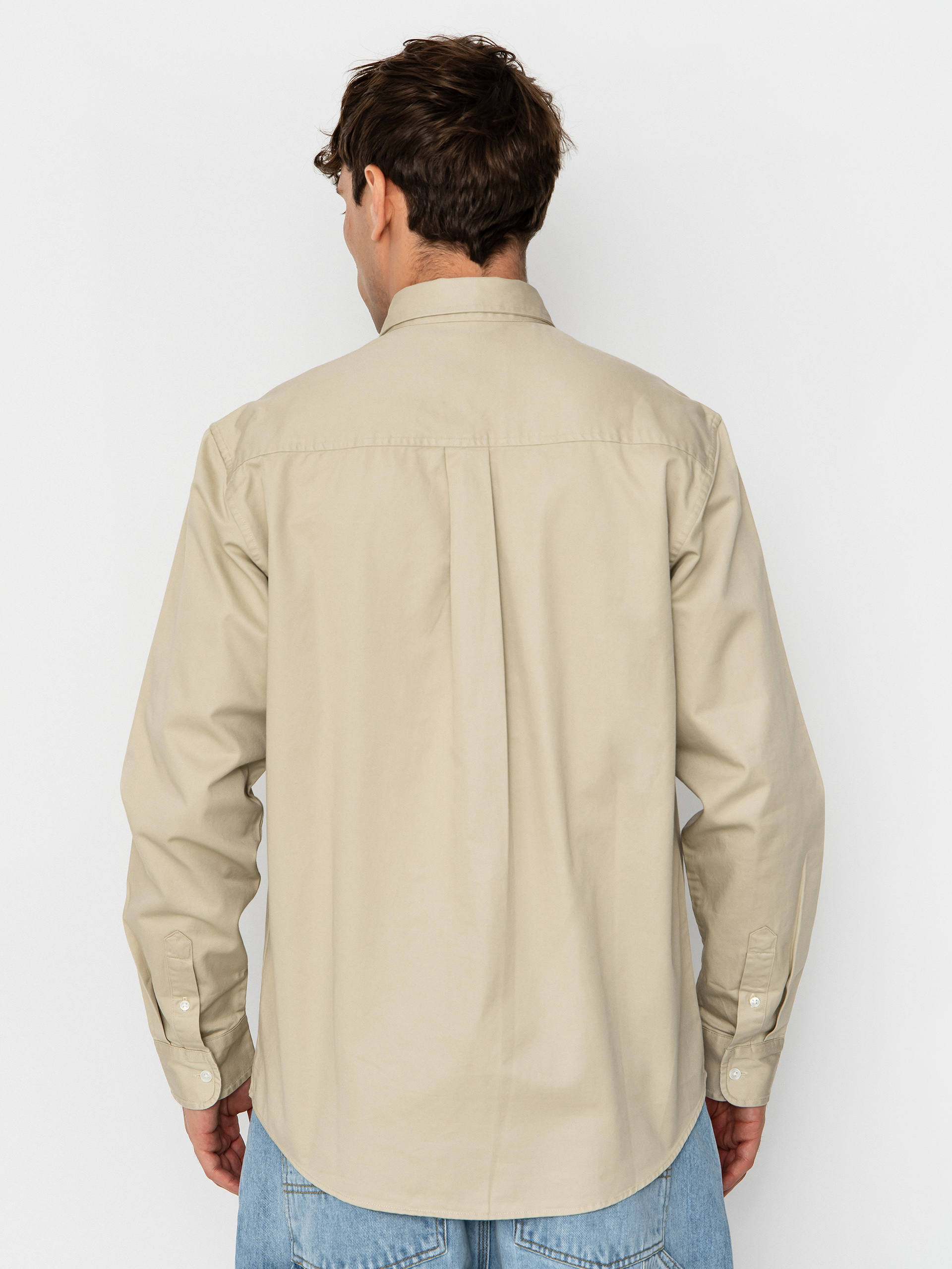Koszula Carhartt WIP Madison (stone/white)