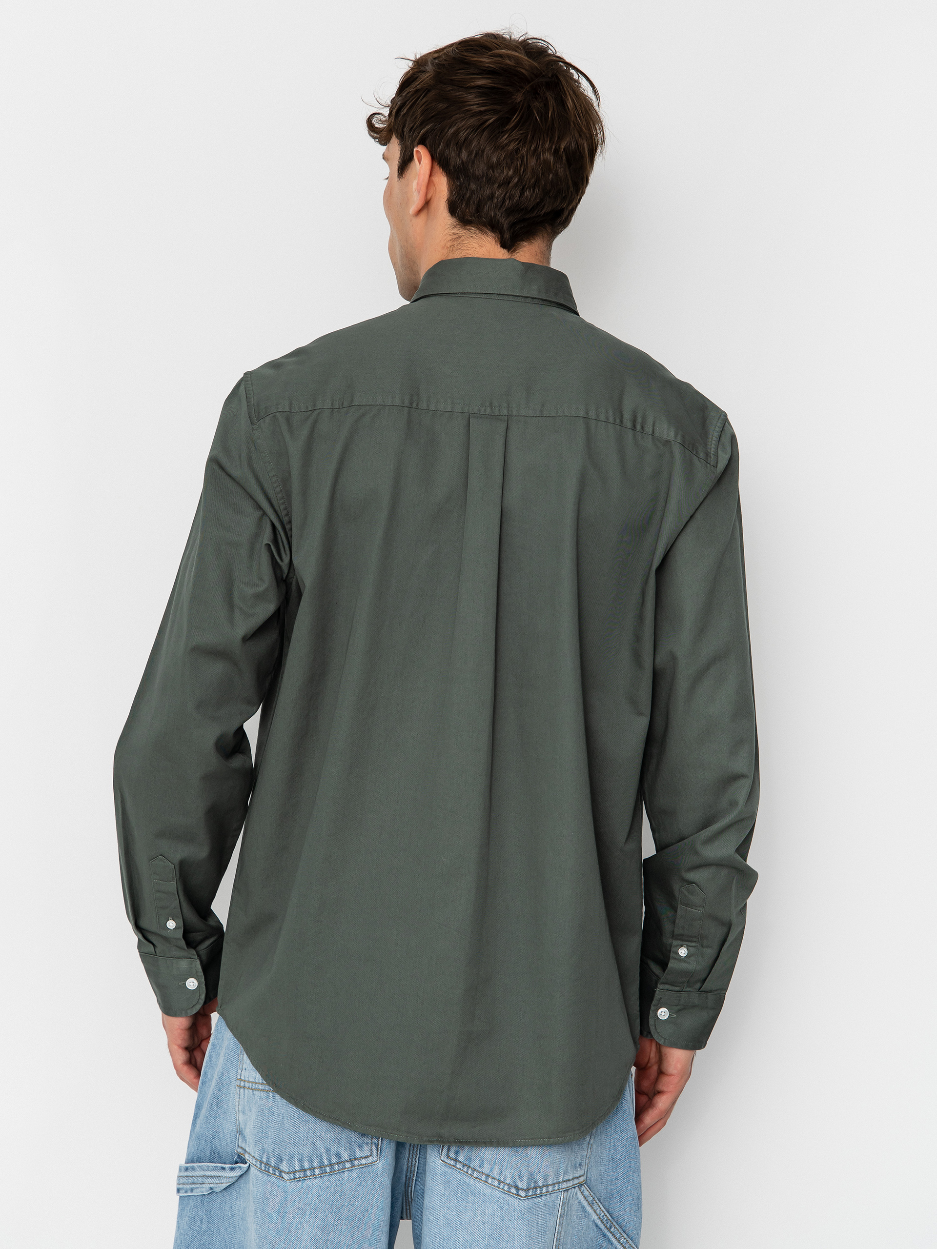 Koszula Carhartt WIP Madison (velvet green/white)