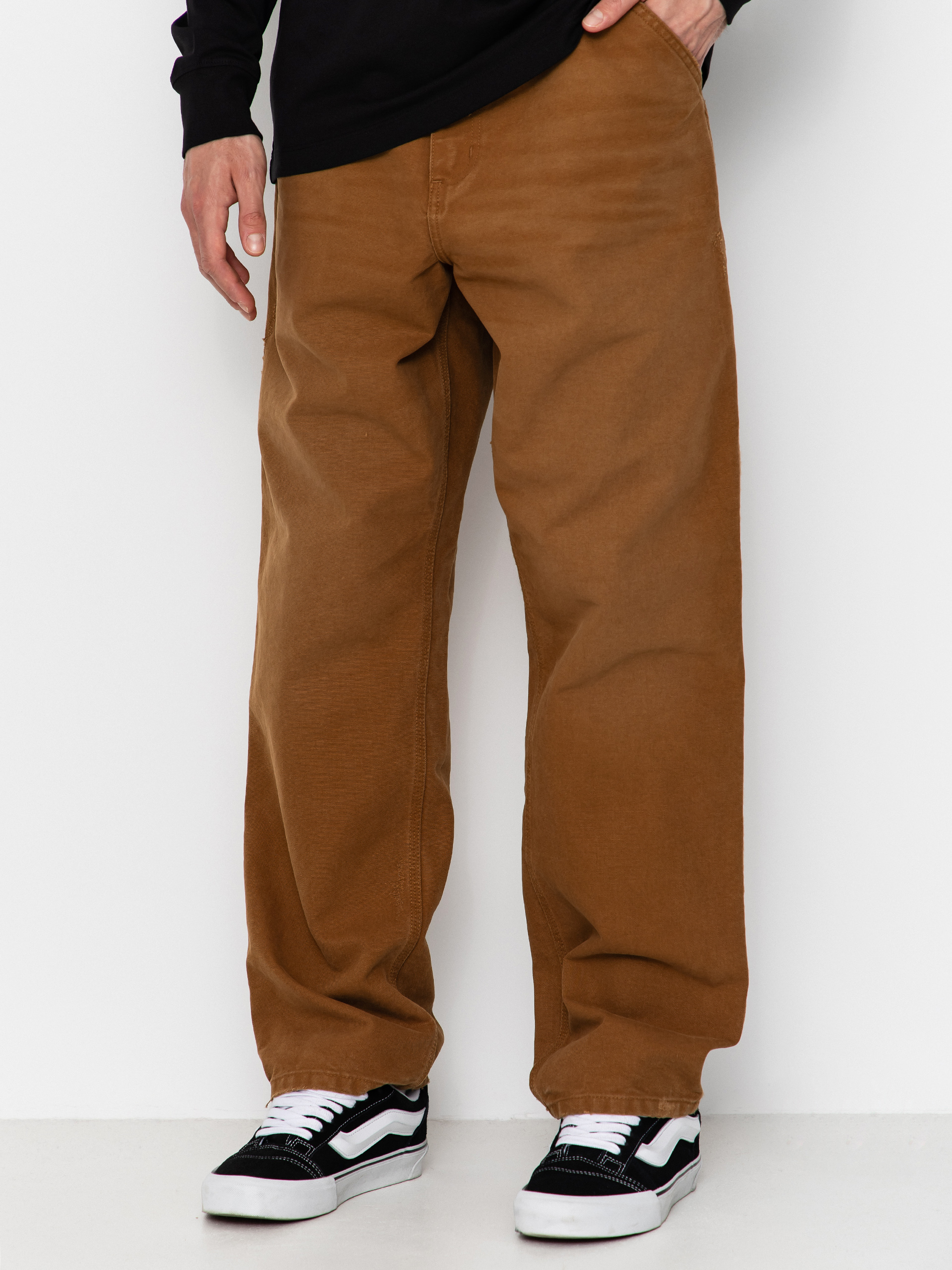 Spodnie Carhartt WIP Single Knee (hamilton brown)