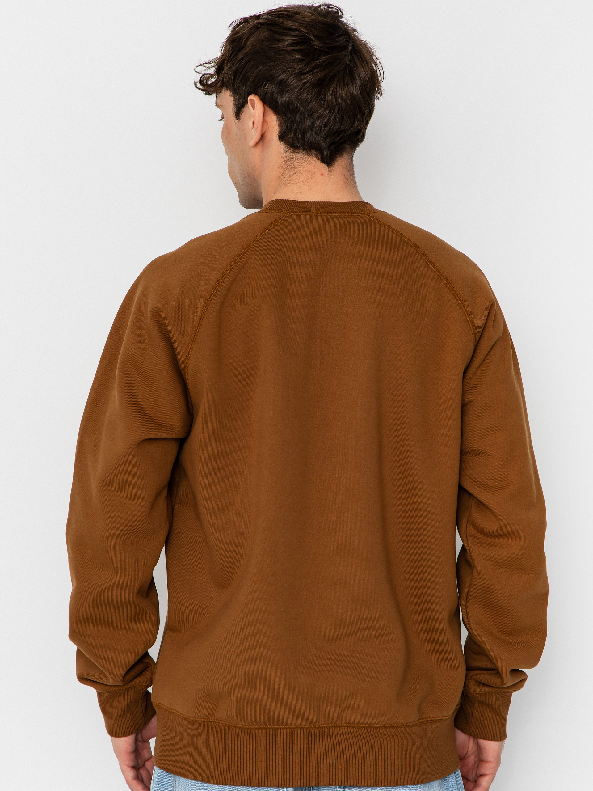 Bluza Carhartt WIP Chase (hamilton brown/gold)
