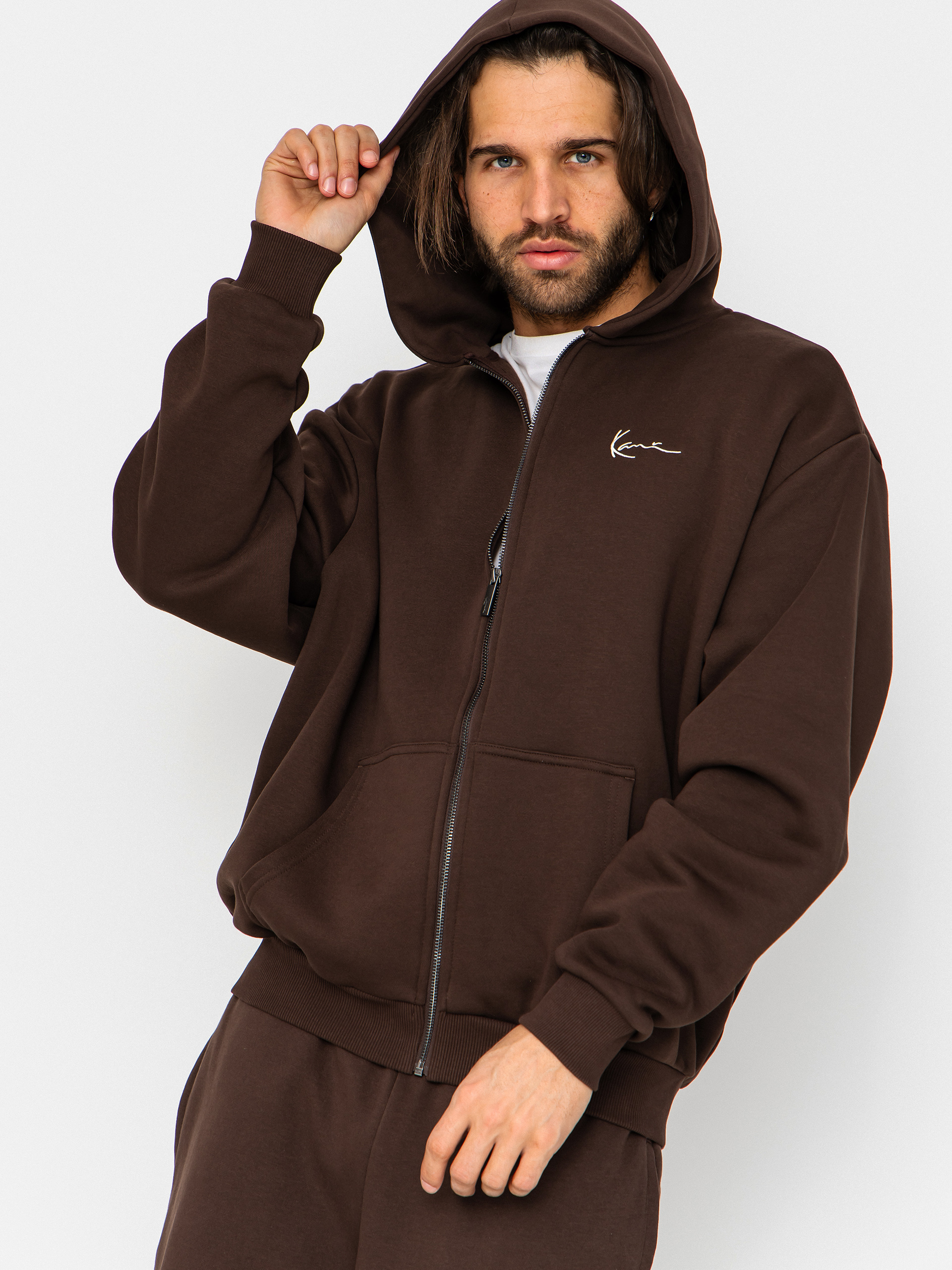 Bluza z kapturem Karl Kani Small Signature Essential ZHD