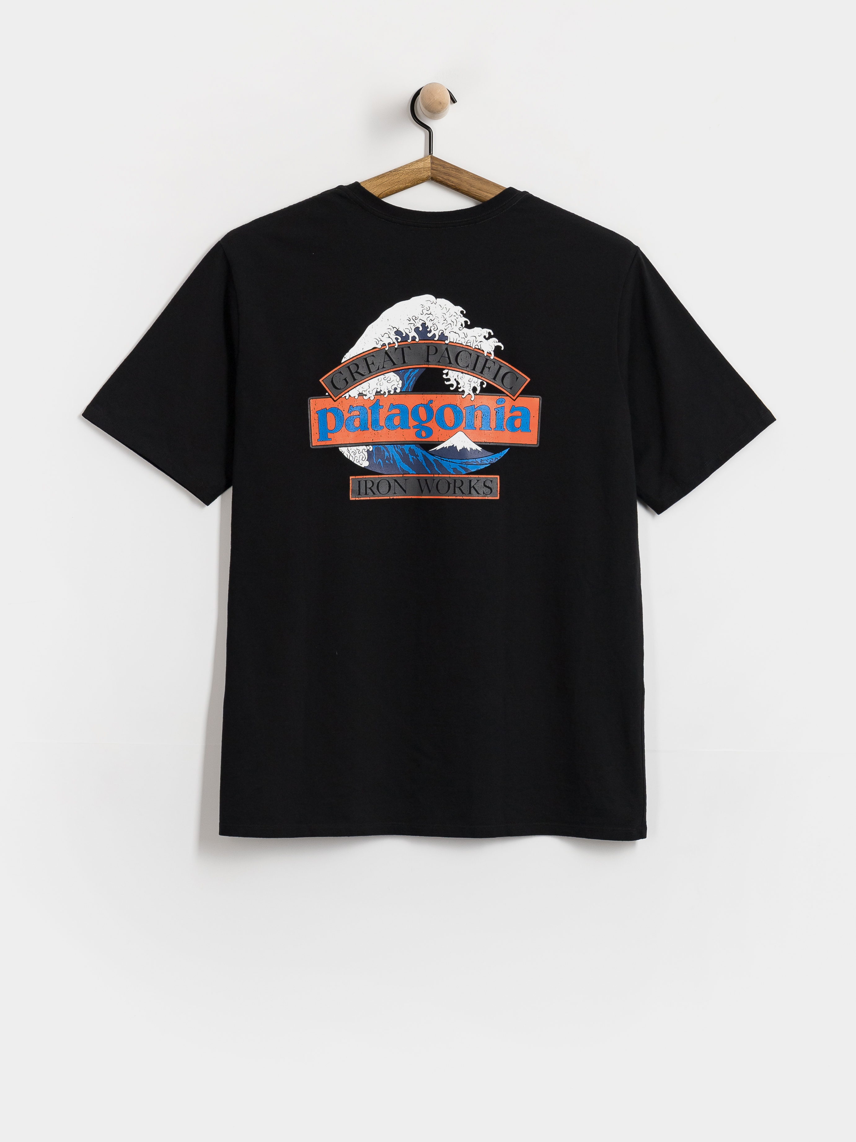 T-shirt Patagonia Great Waves (black)