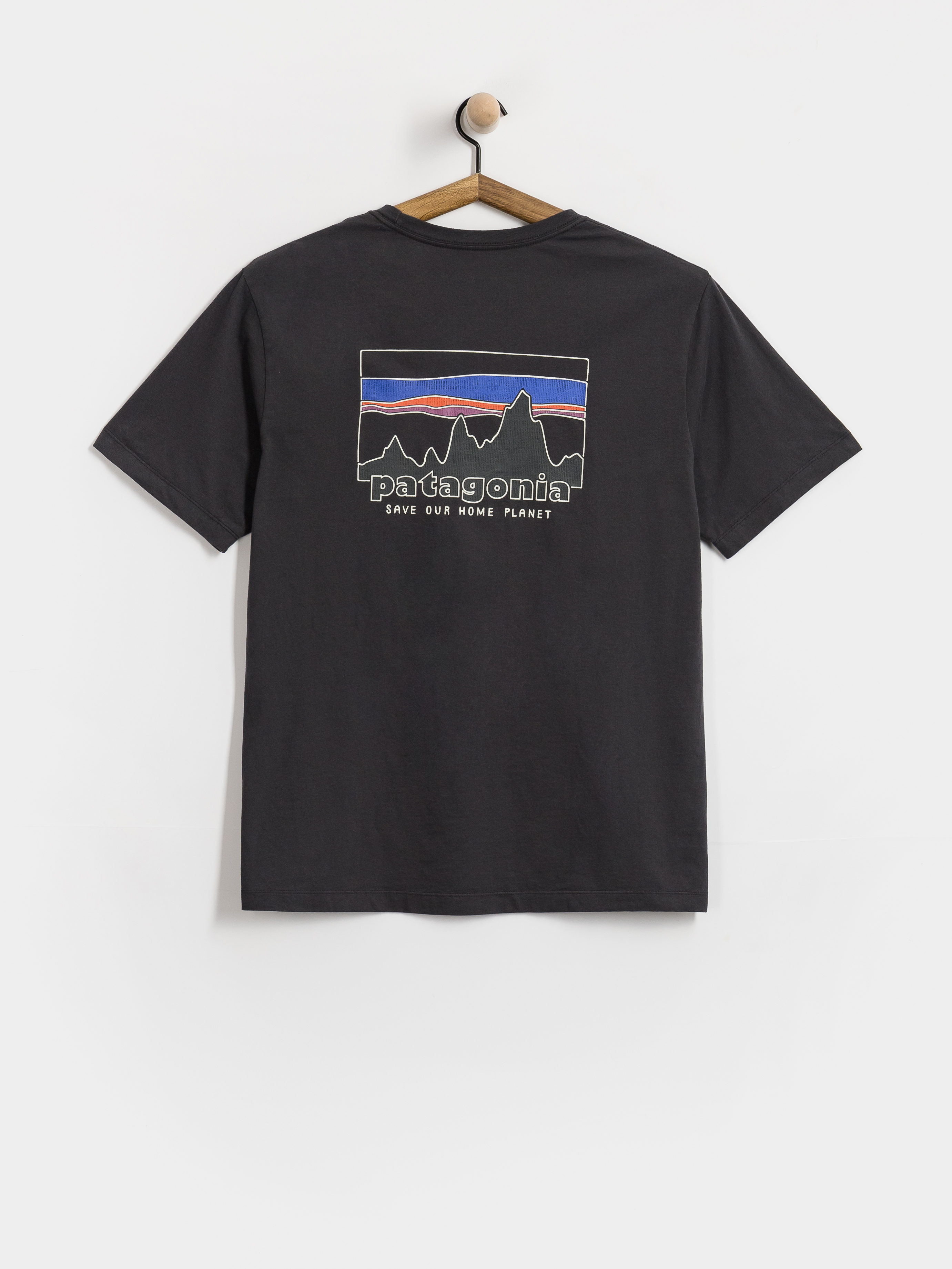 T-shirt Patagonia 73 Skyline (ink black)