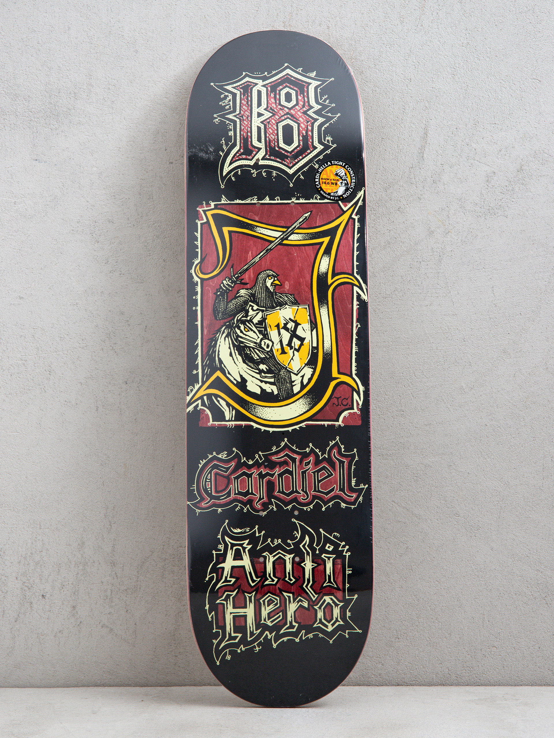 Deck Antihero Cardiel Medieval (black)