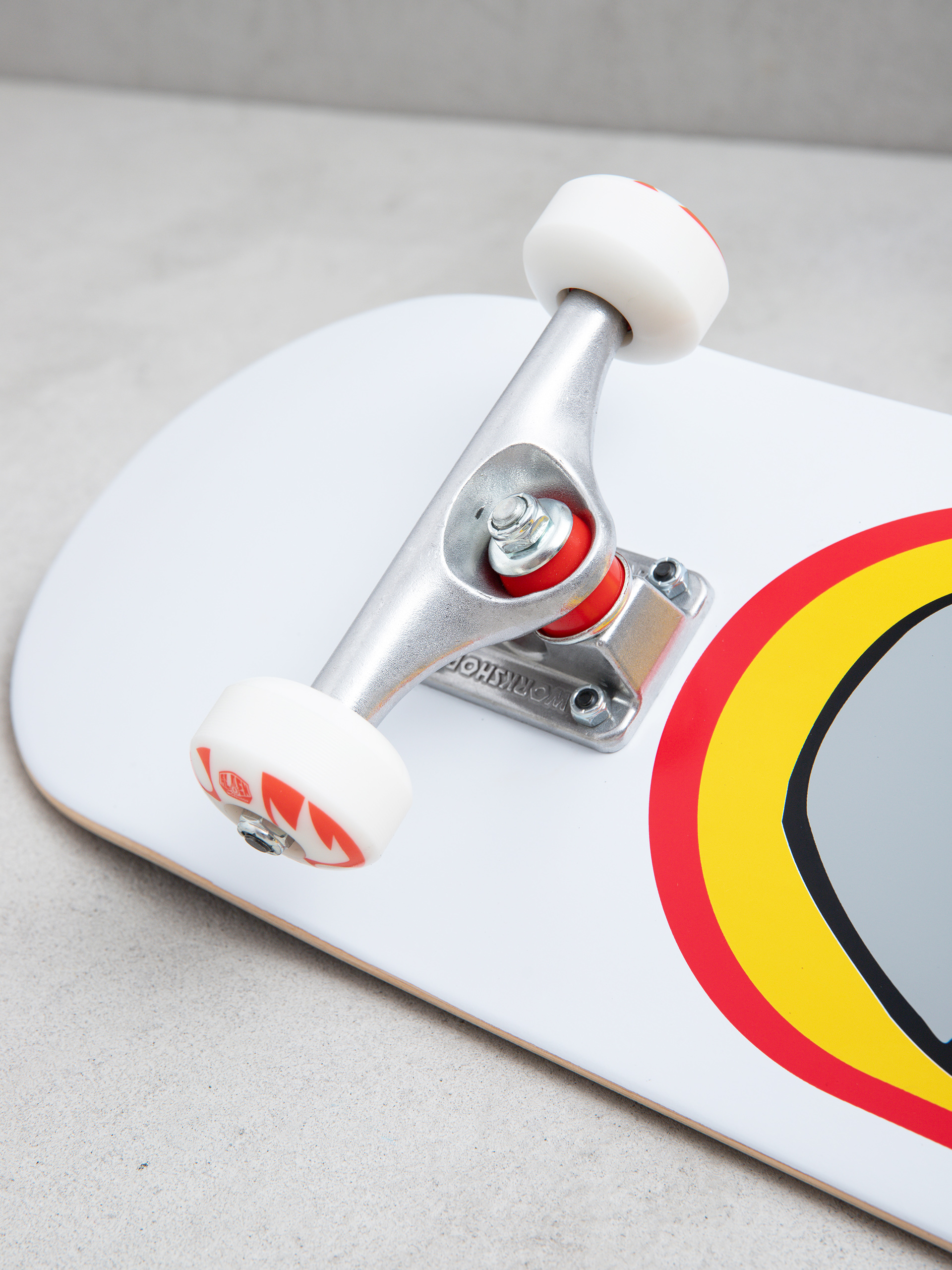 Deskorolka Alienworkshop Believe (white)