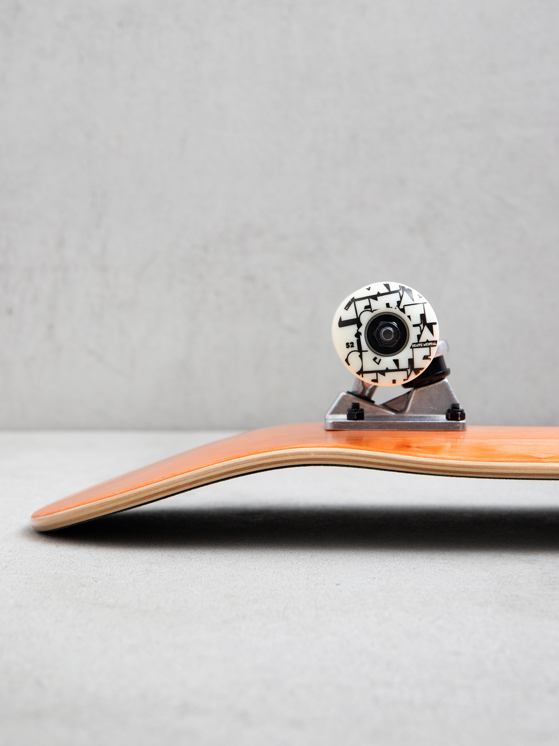 Deskorolka Skate Mental Worlds Greatest Skateboarder (orange)