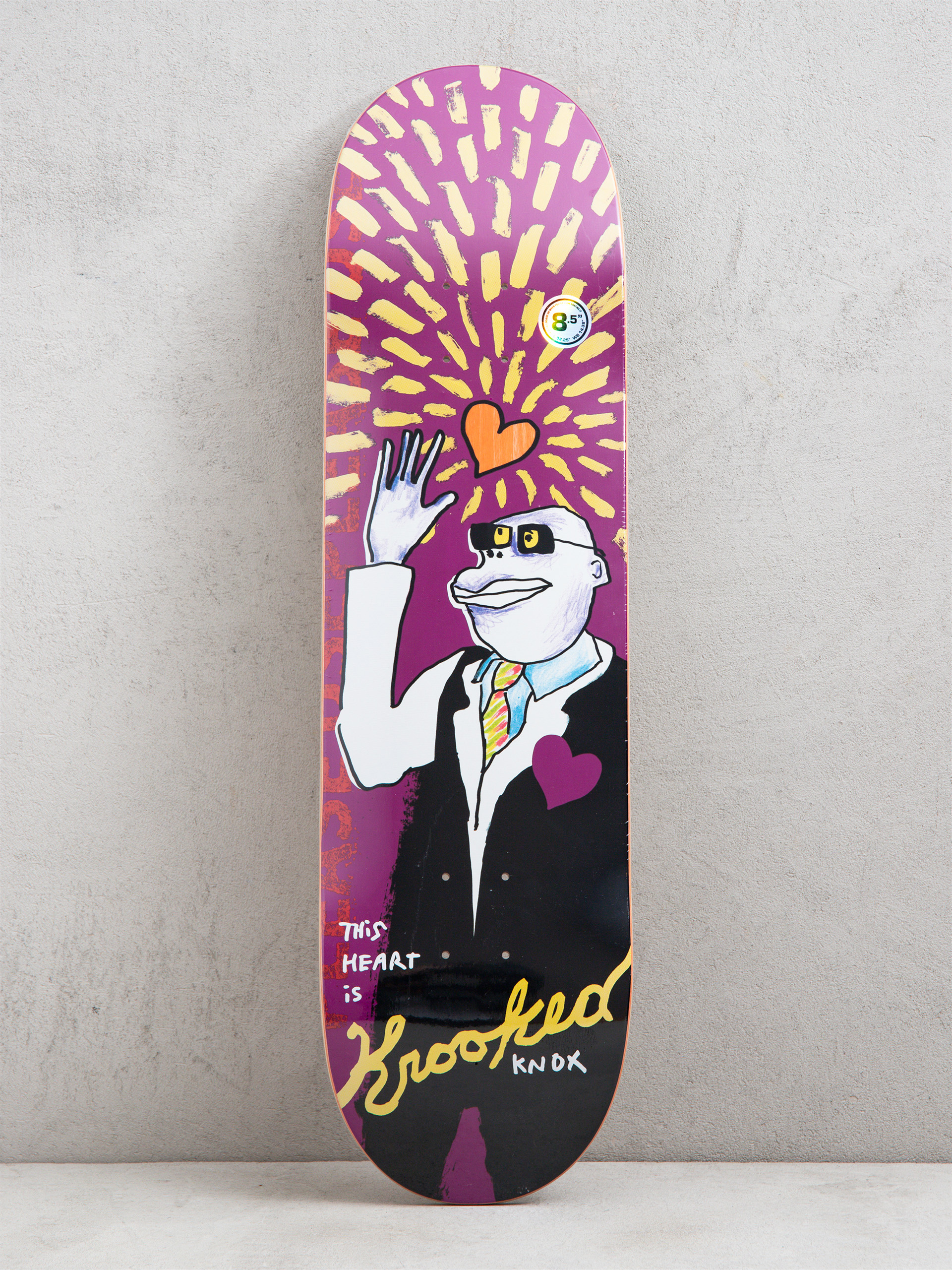 Deck Krooked Knox This Heart (purple)