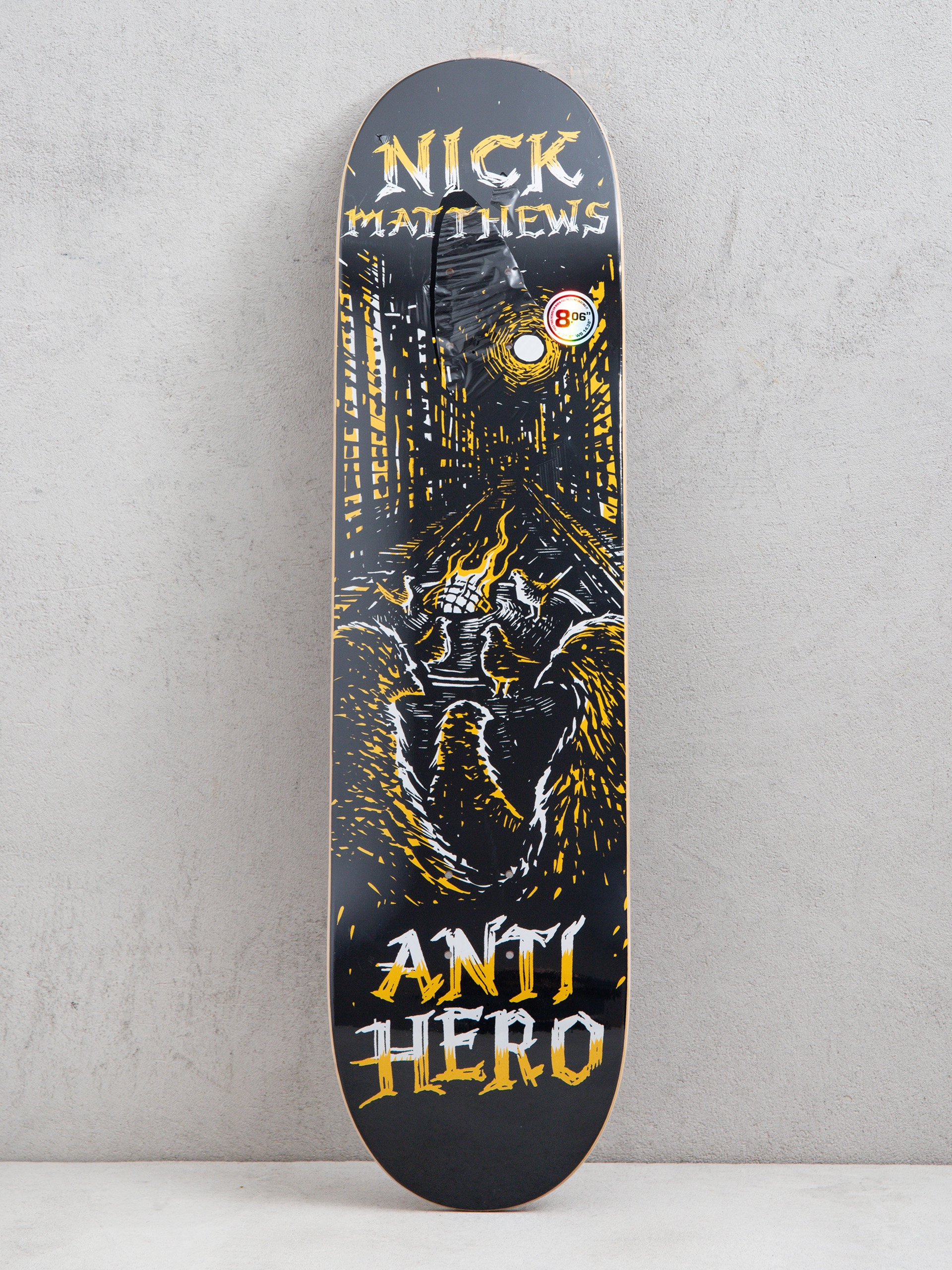 Deck Antihero Matthews Fireside (black)