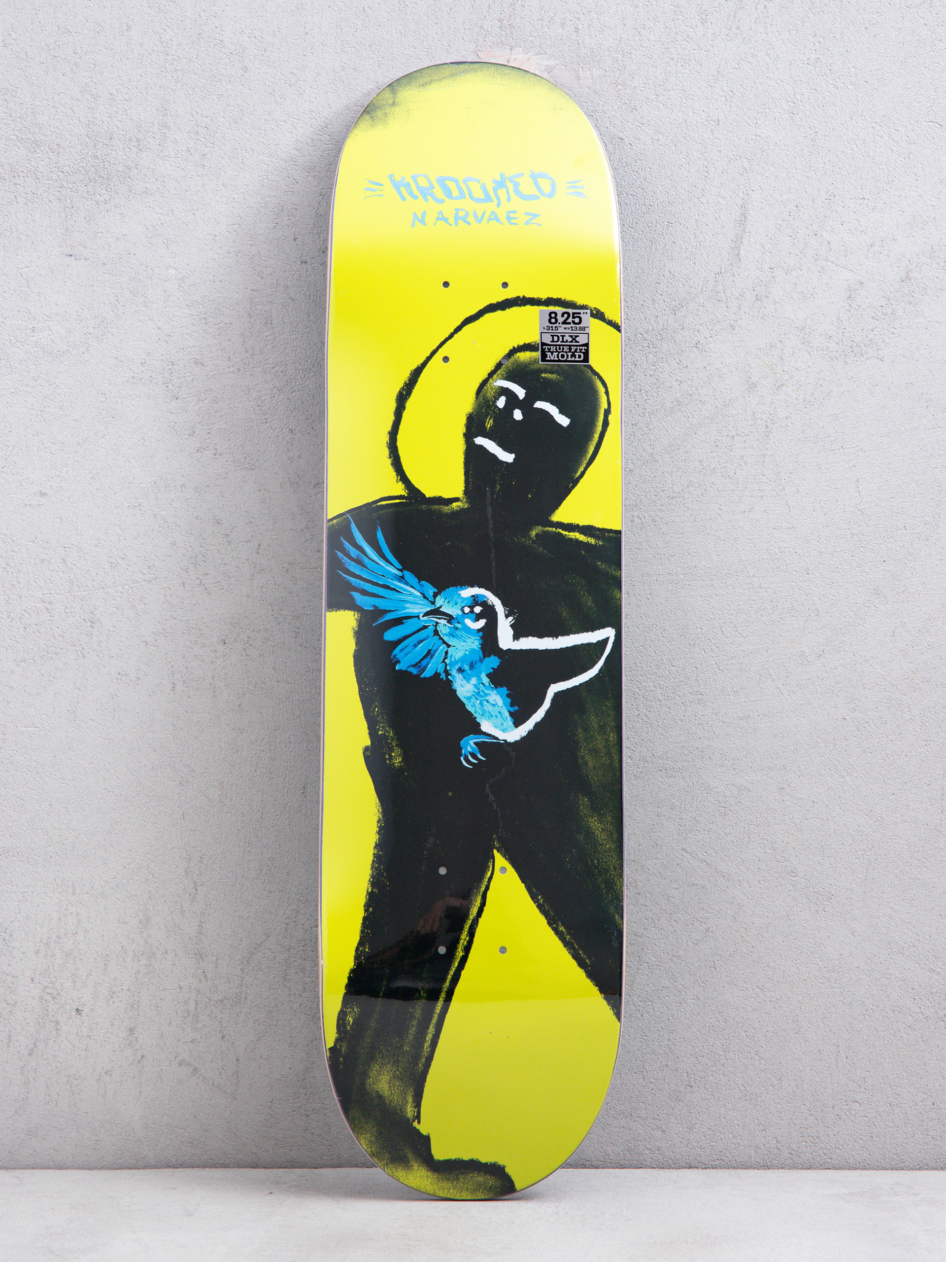 Deck Krooked Narvaez Blue Bird (yellow)
