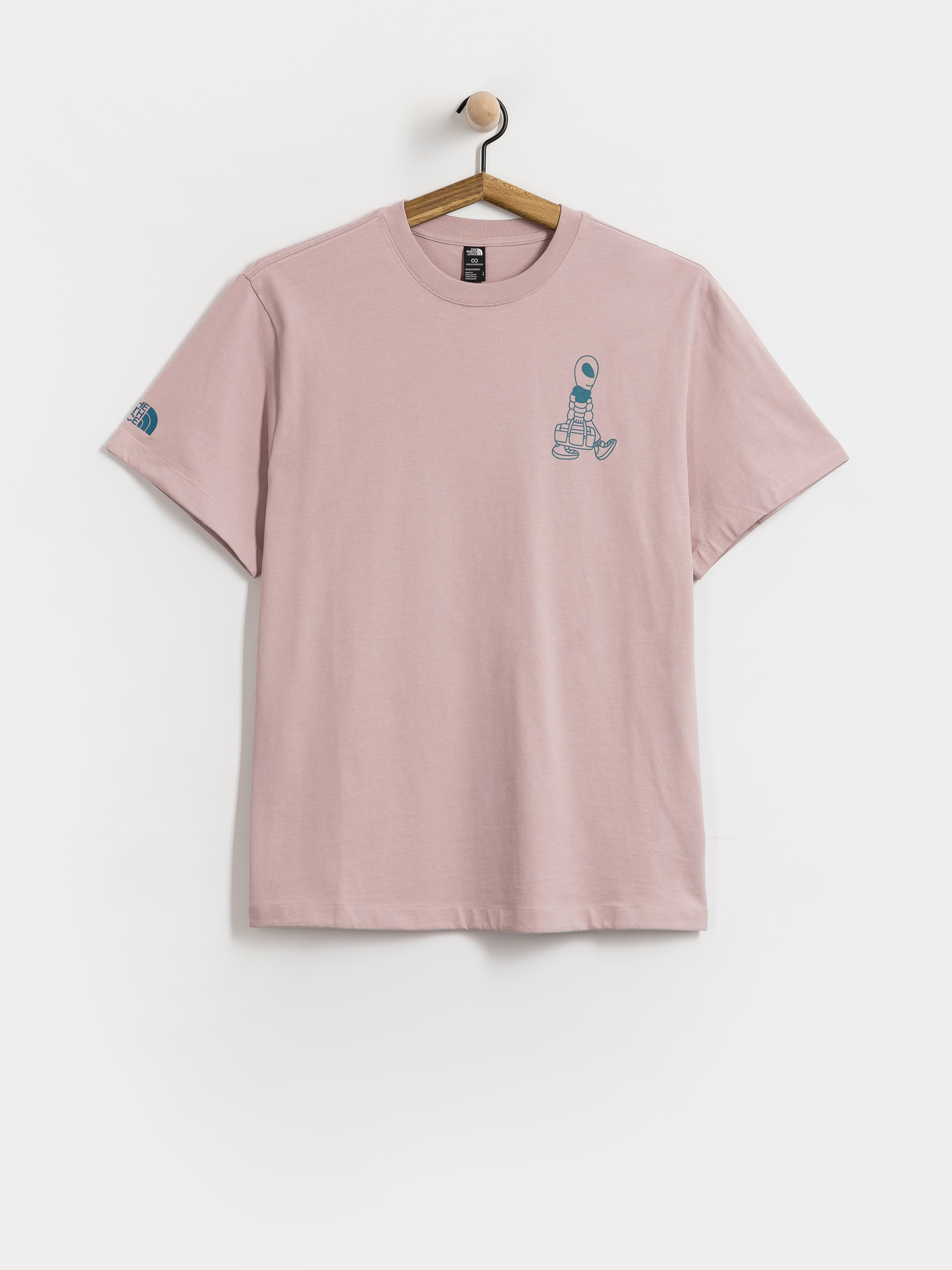 T-shirt The North Face Alien Relaxed (metal pink)