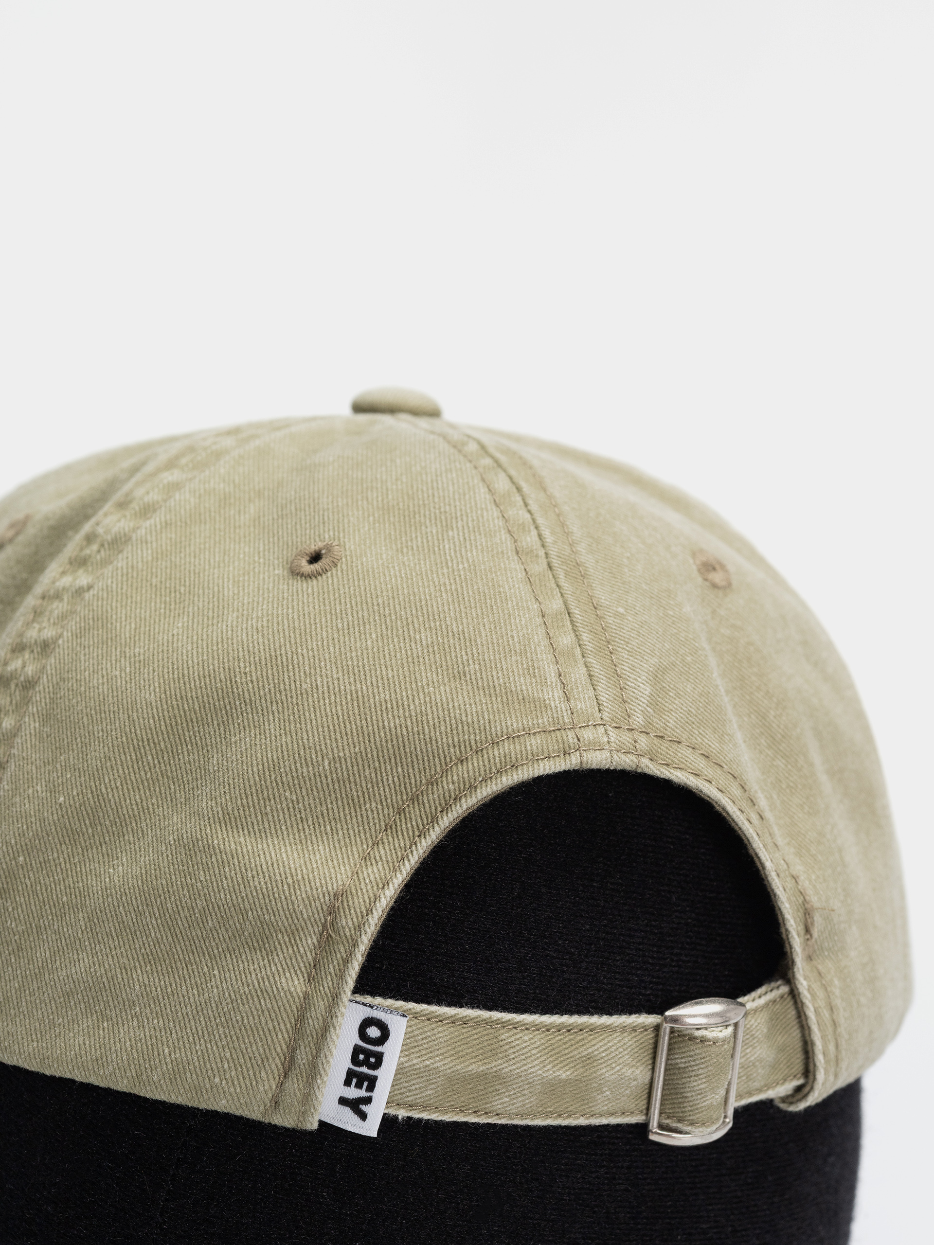 Czapka z daszkiem OBEY Pigment Signature (pigment khaki)