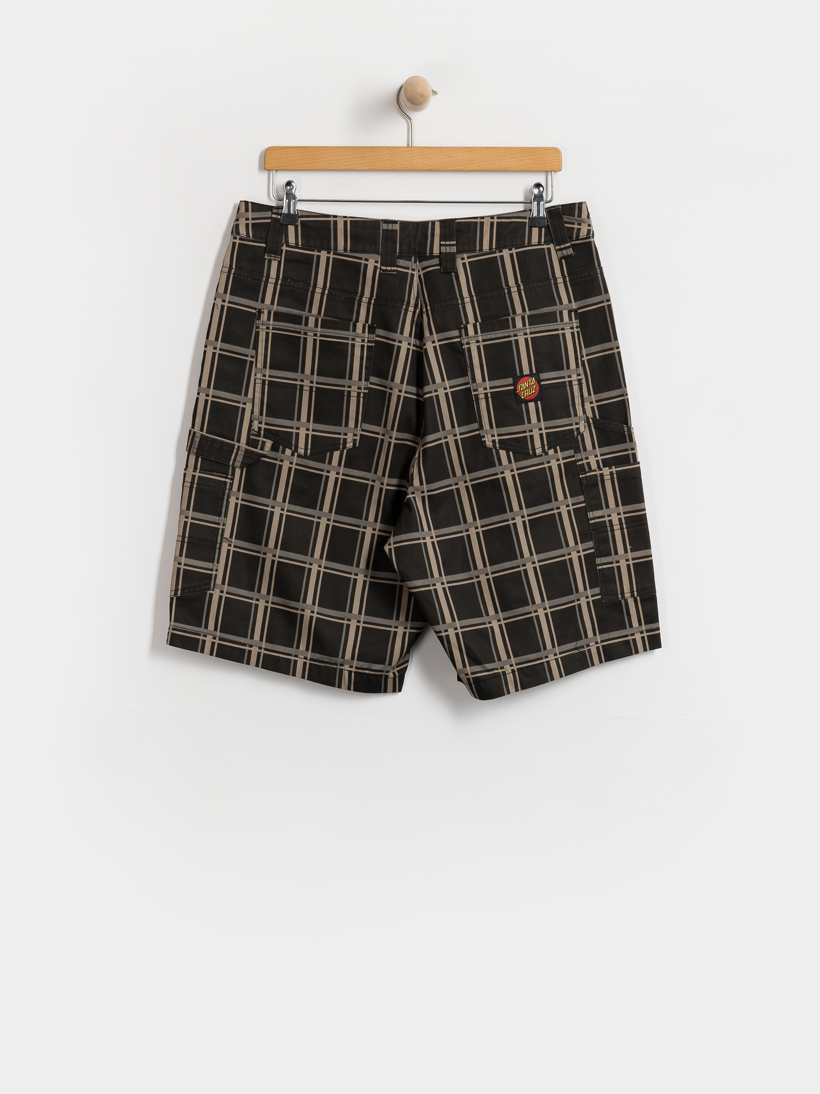 Szorty Santa Cruz Carpenter Big (black check)