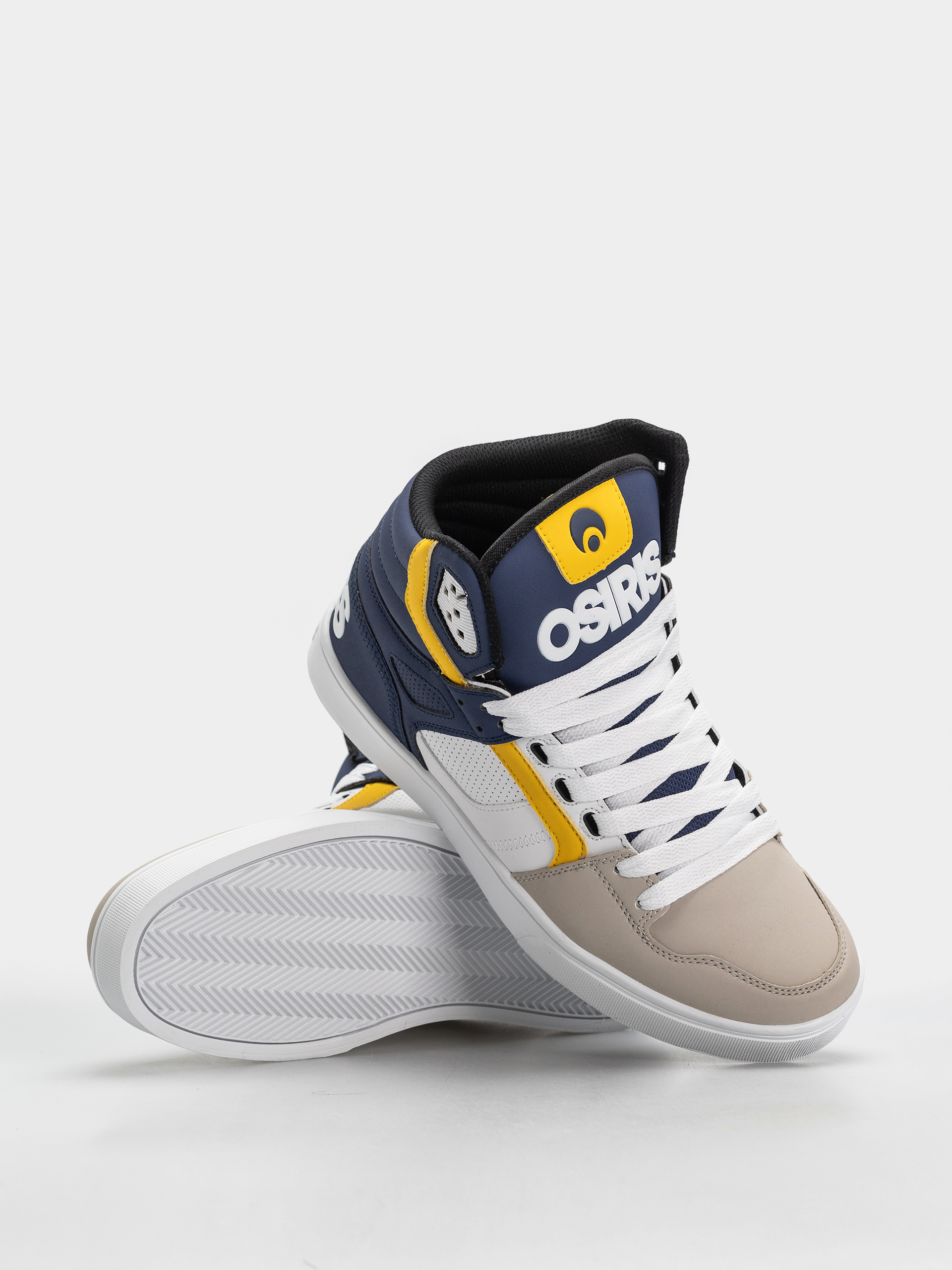 Buty Osiris Clone (white/navy/tan)