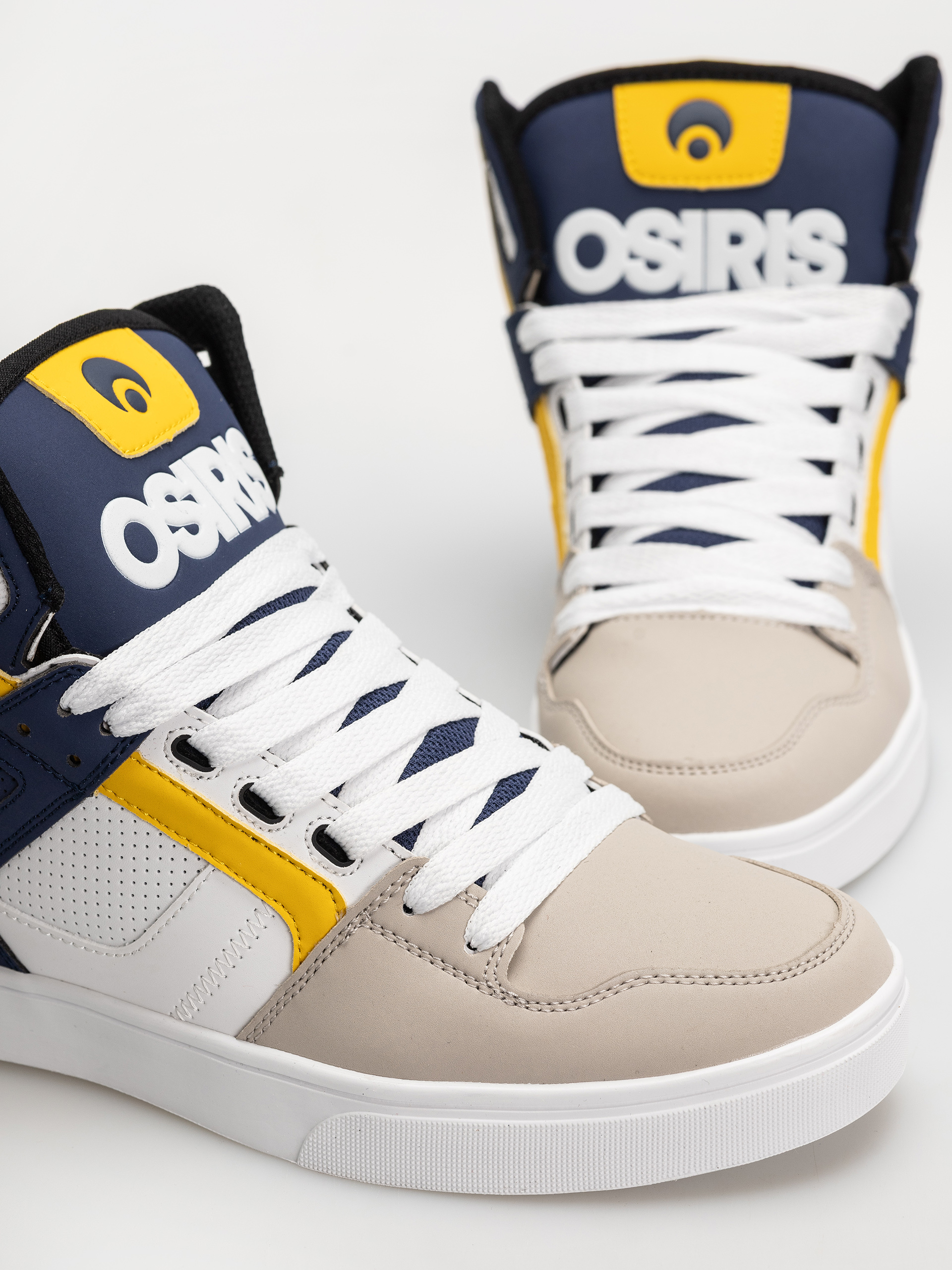Buty Osiris Clone (white/navy/tan)