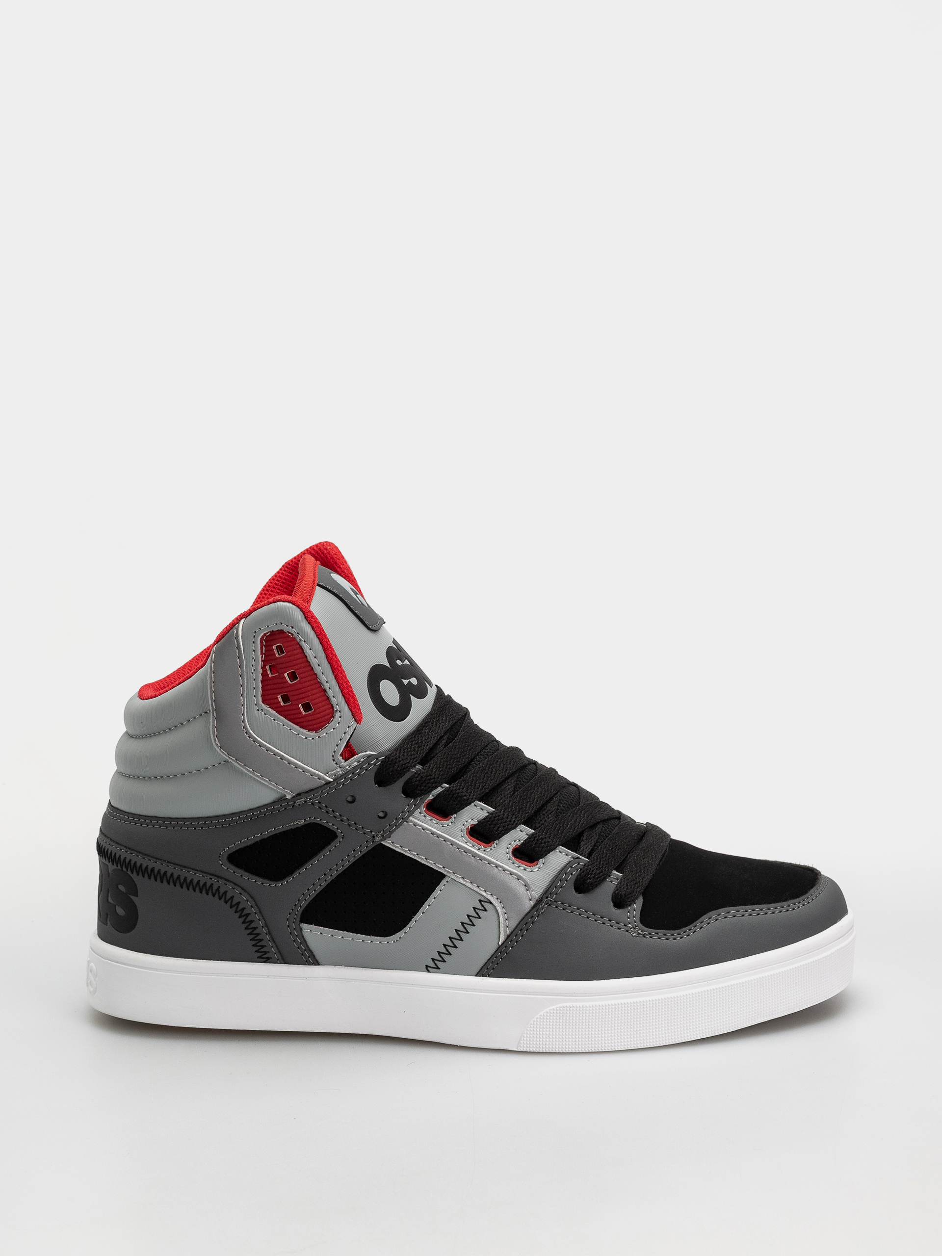 Buty Osiris Clone (black/grey/red)