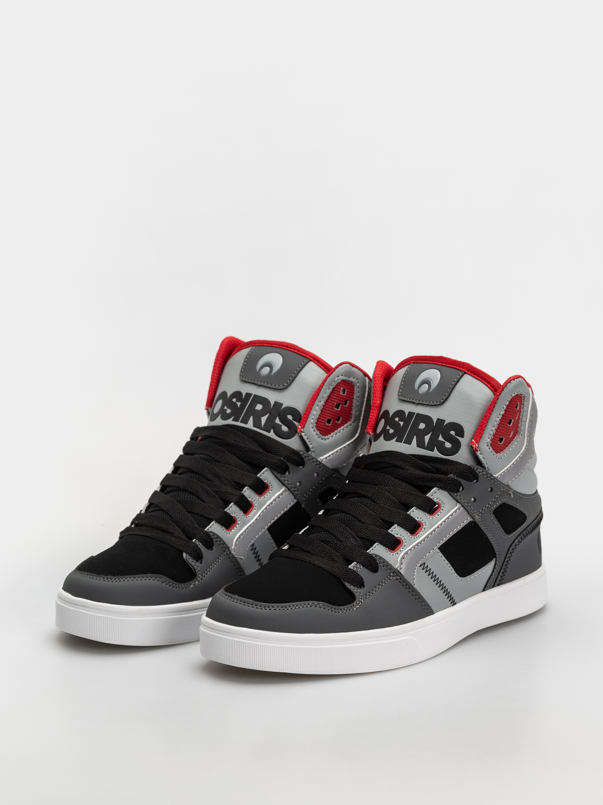 Buty Osiris Clone (black/grey/red)