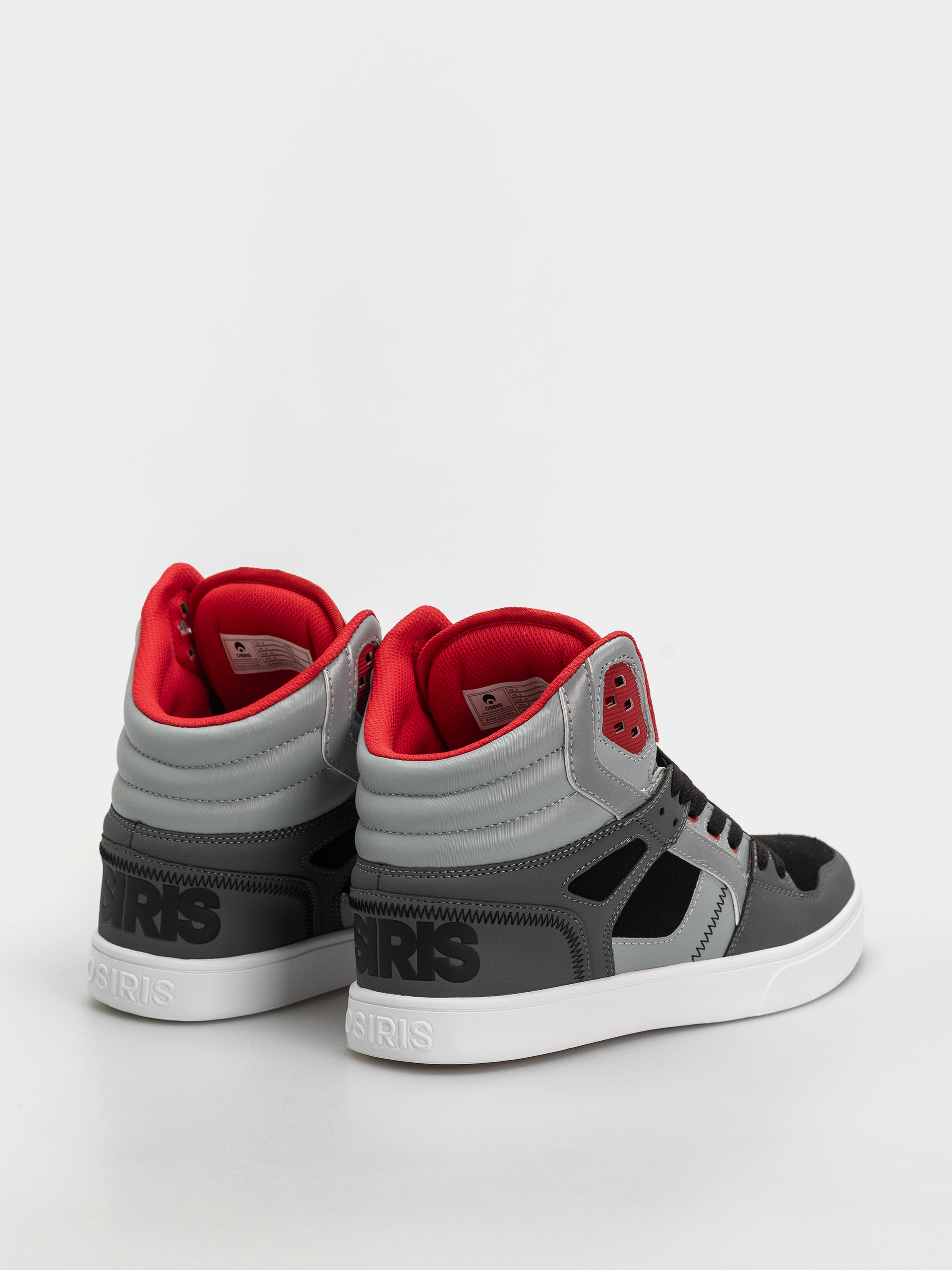 Buty Osiris Clone (black/grey/red)