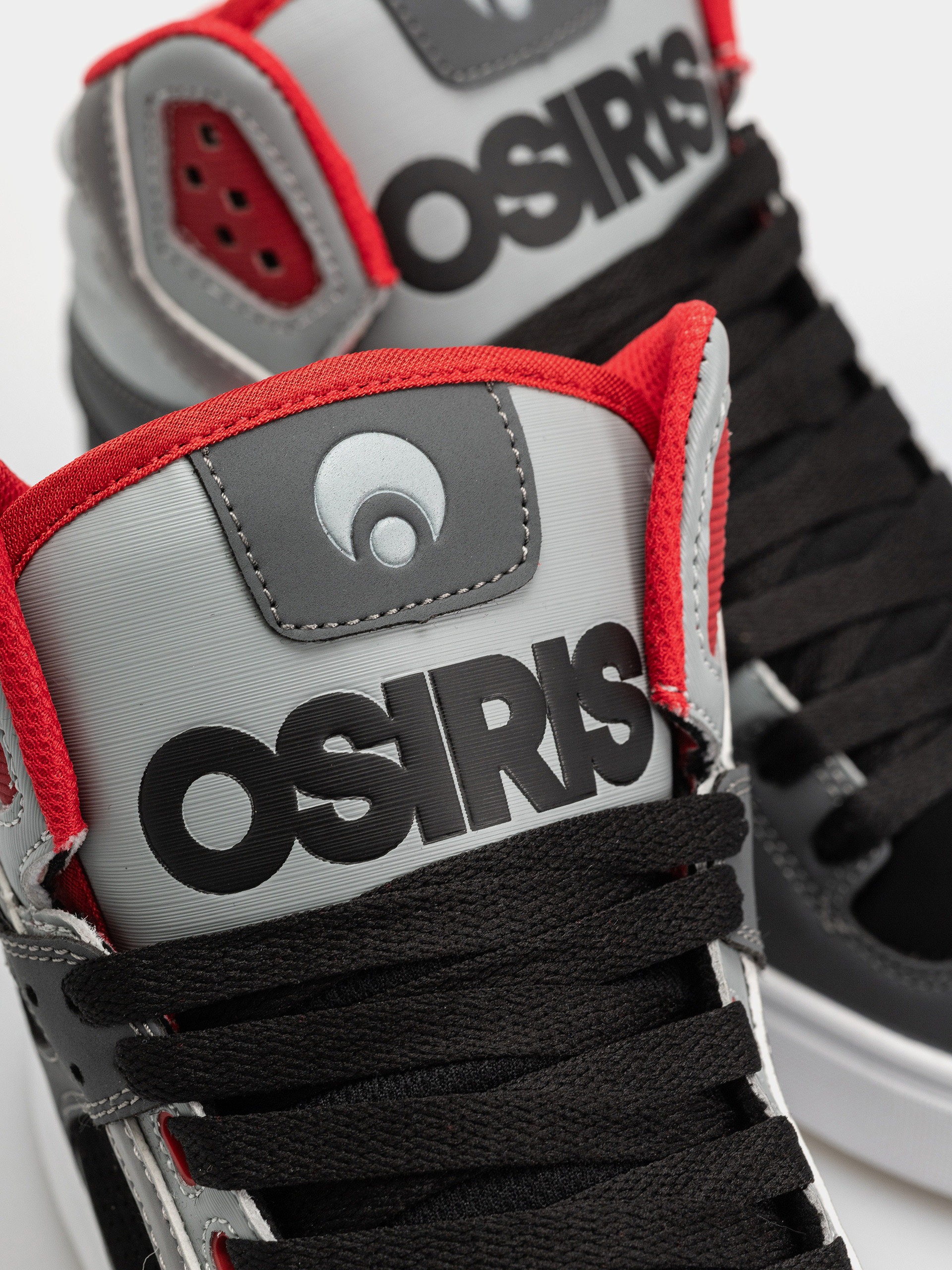 Buty Osiris Clone (black/grey/red)