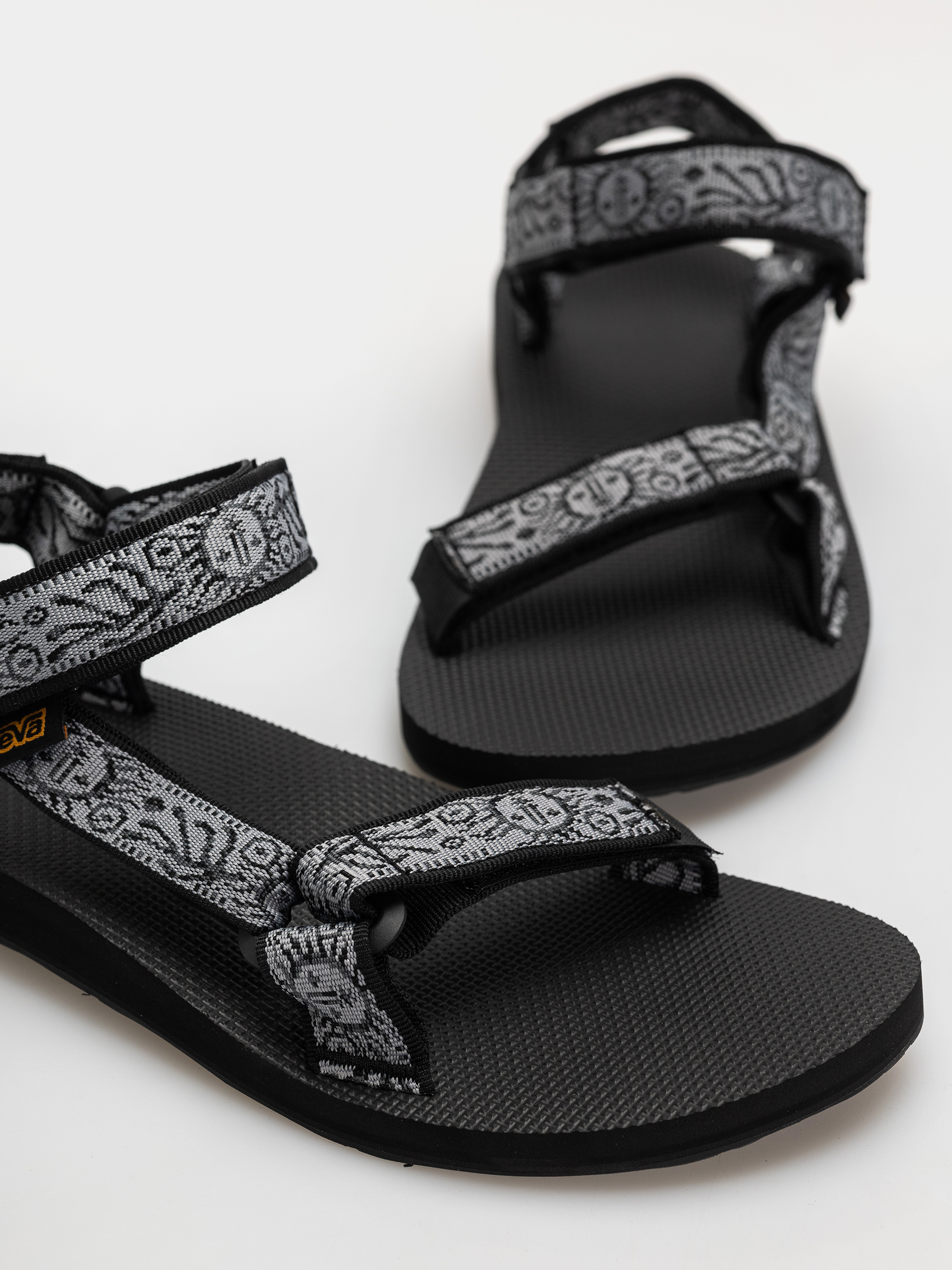 Sandały Teva Original Universal (windy summer black/grey)