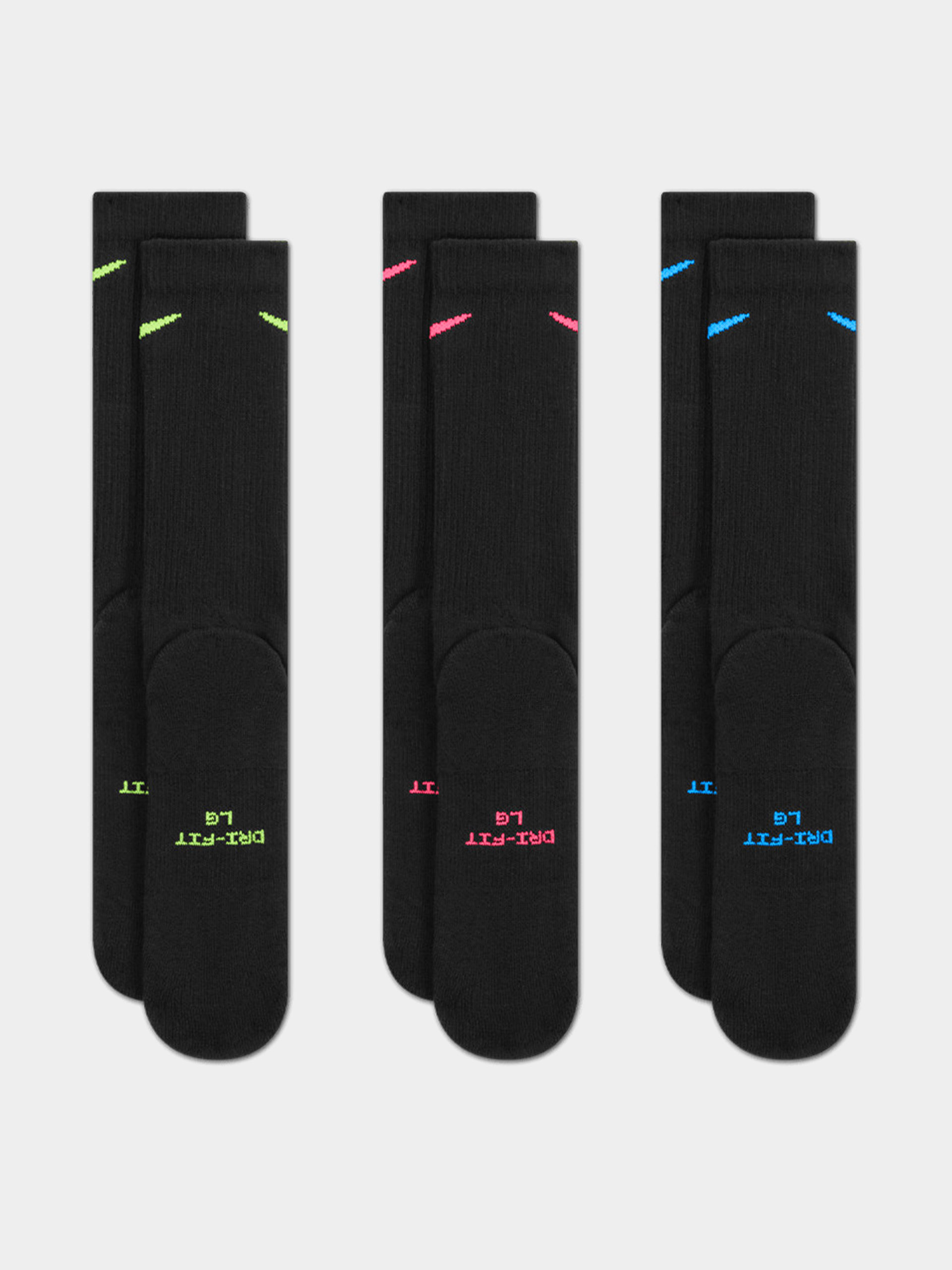 Skarpetki Nike SB Everyday Elevated Crew 3p (multi/color)