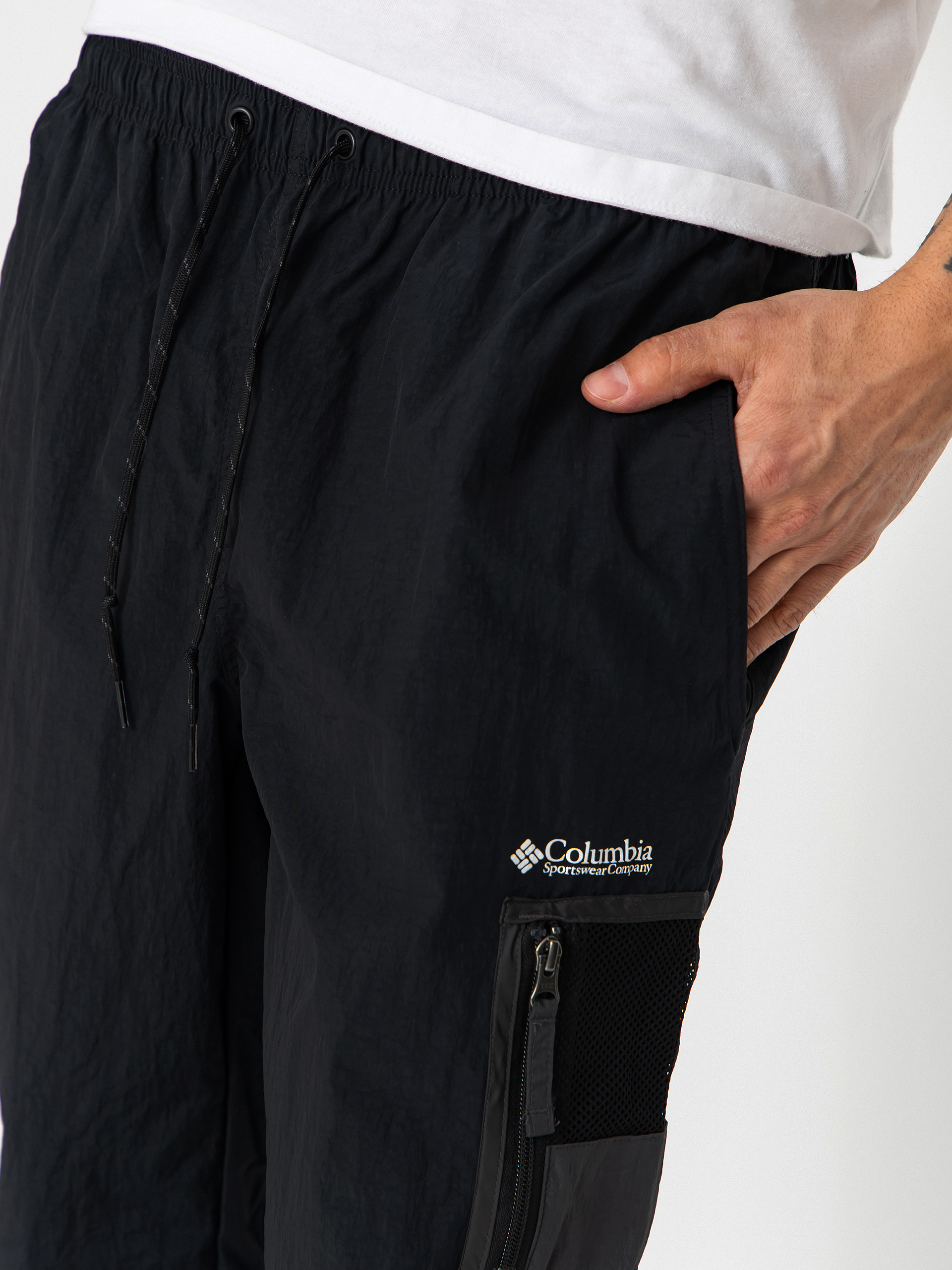 Spodnie Columbia Challenger Windbreaker (black/shark)