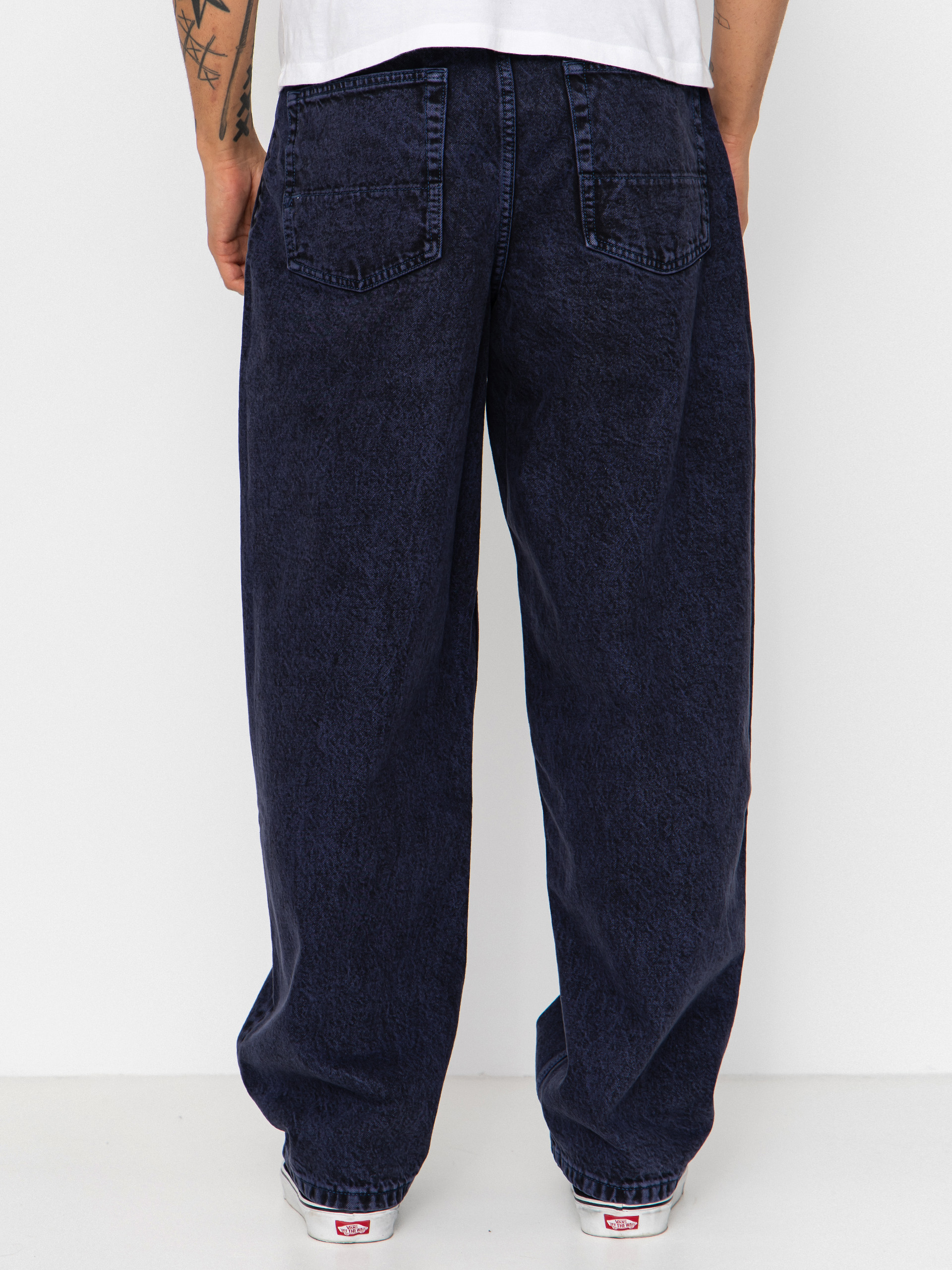 Spodnie Vans Check 5 Baggy Acid Overdyed Denim (deep indigo)