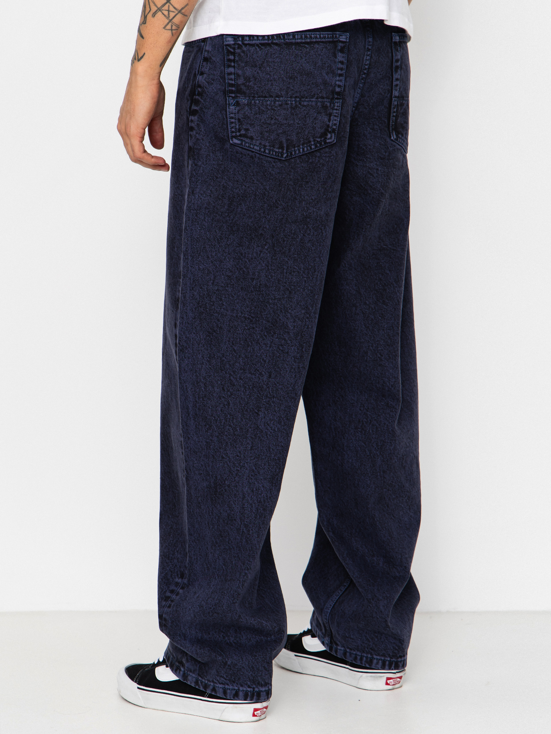 Spodnie Vans Check 5 Baggy Acid Overdyed Denim (deep indigo)