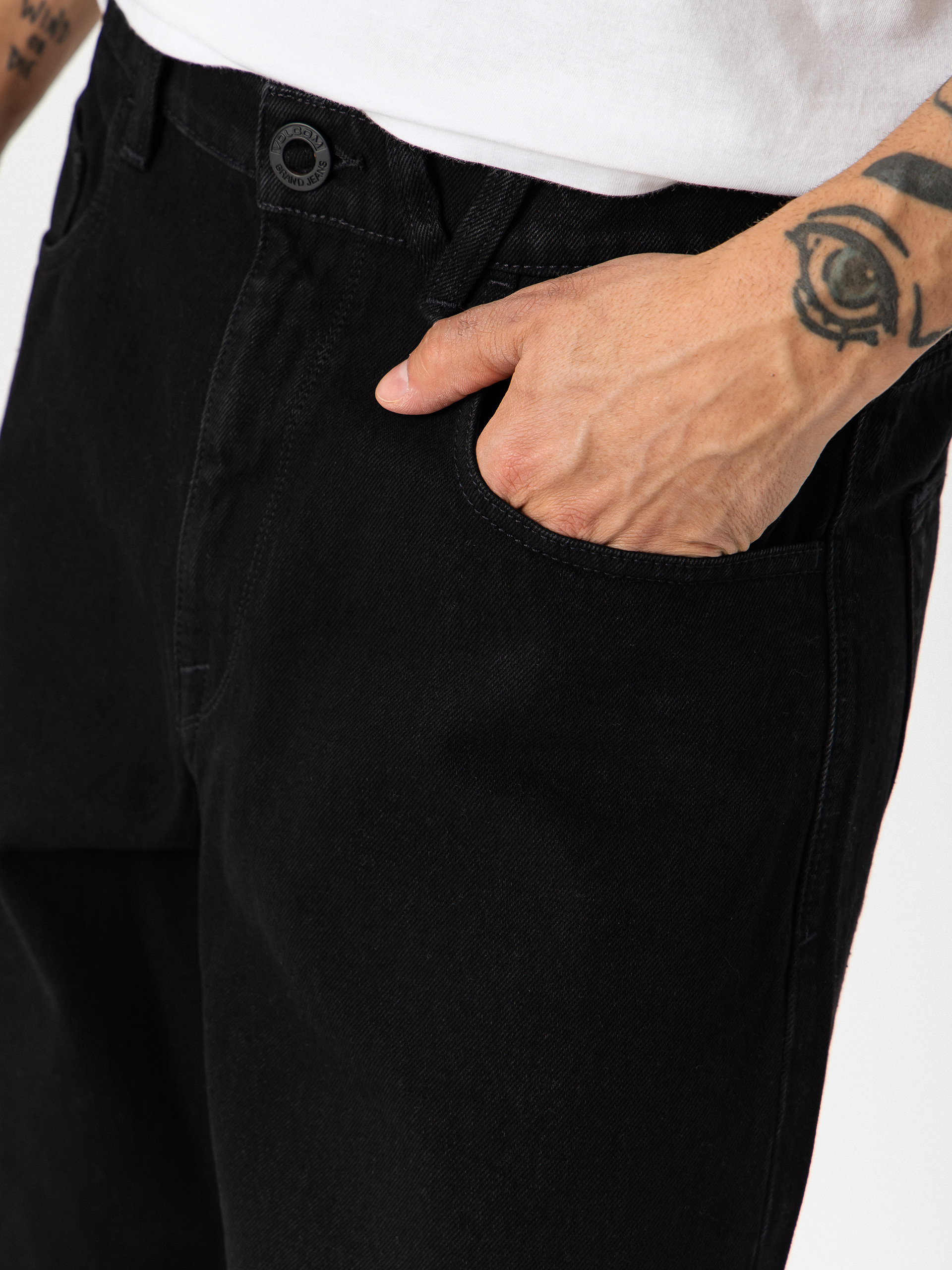 Spodnie Volcom Billow (black)