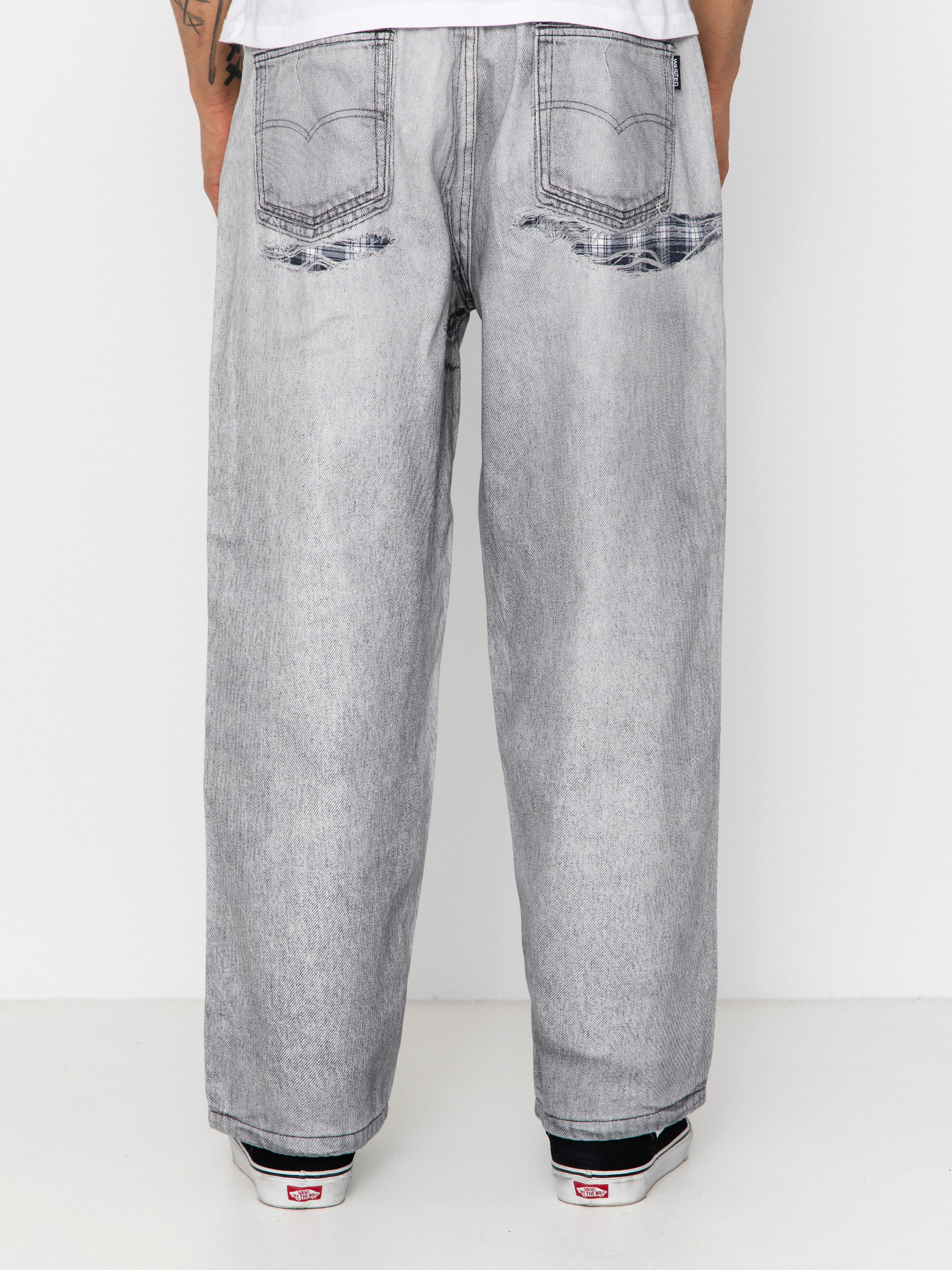 Spodnie Wasted Paris Trompe L'Oeil Grant (faded grey)