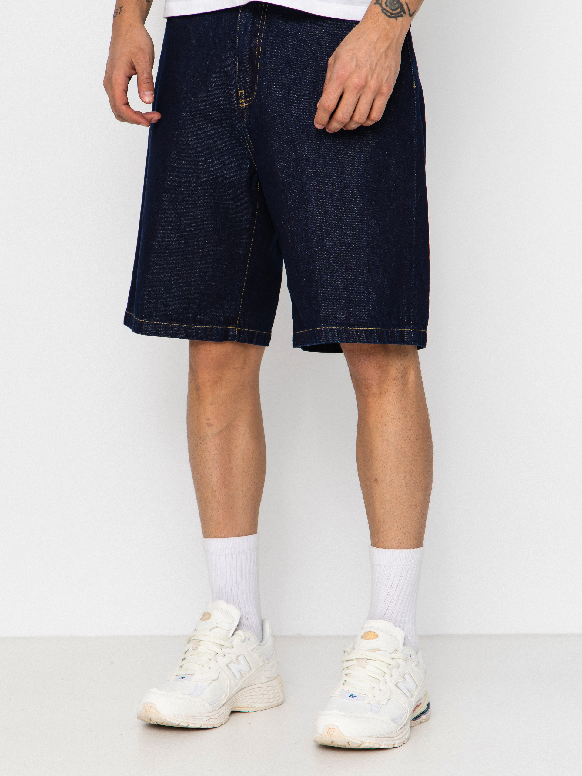 Szorty Carhartt WIP Landon (blue rinsed)