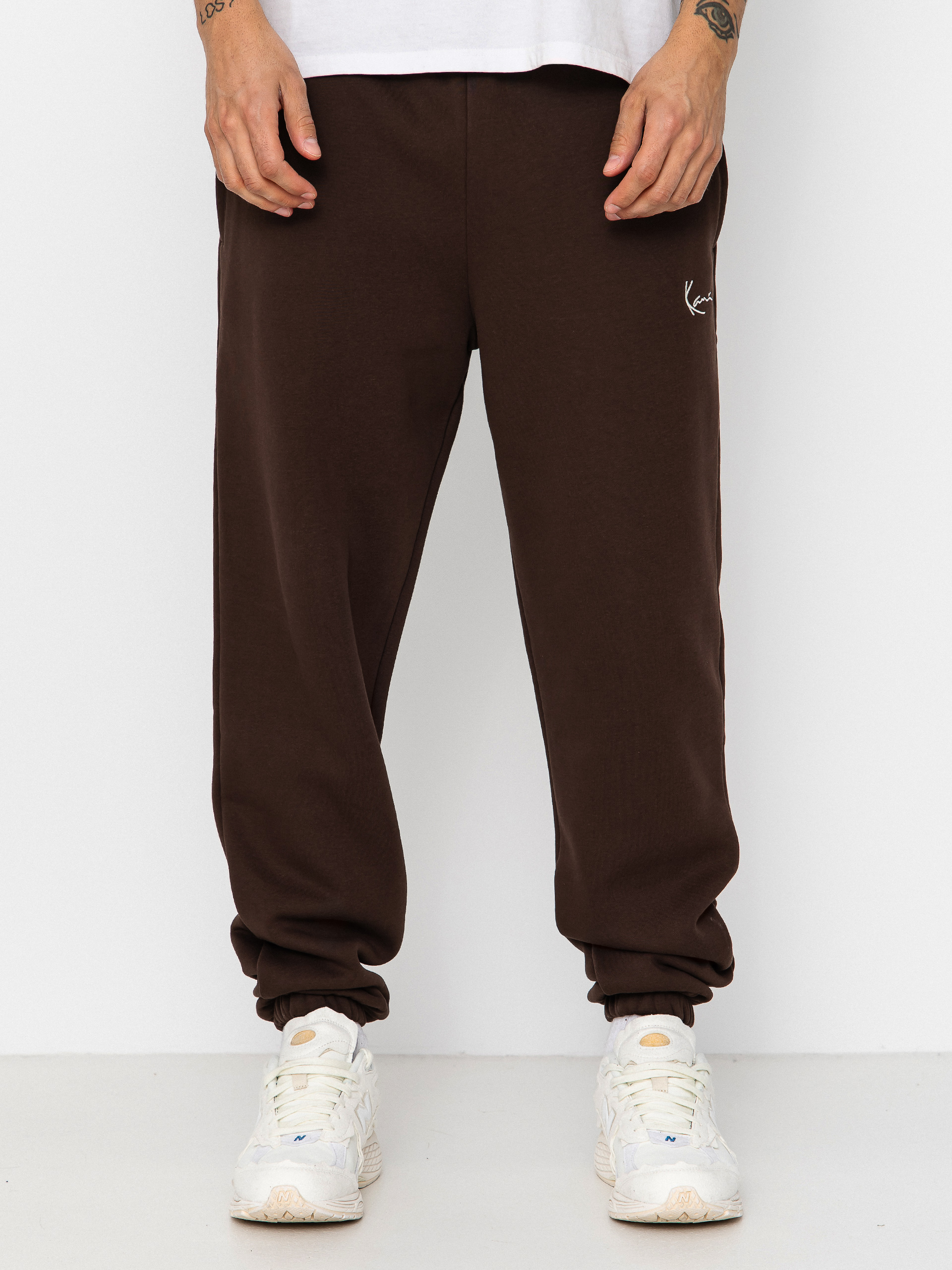 Spodnie Karl Kani Small Signature Essential Baggy (brown)