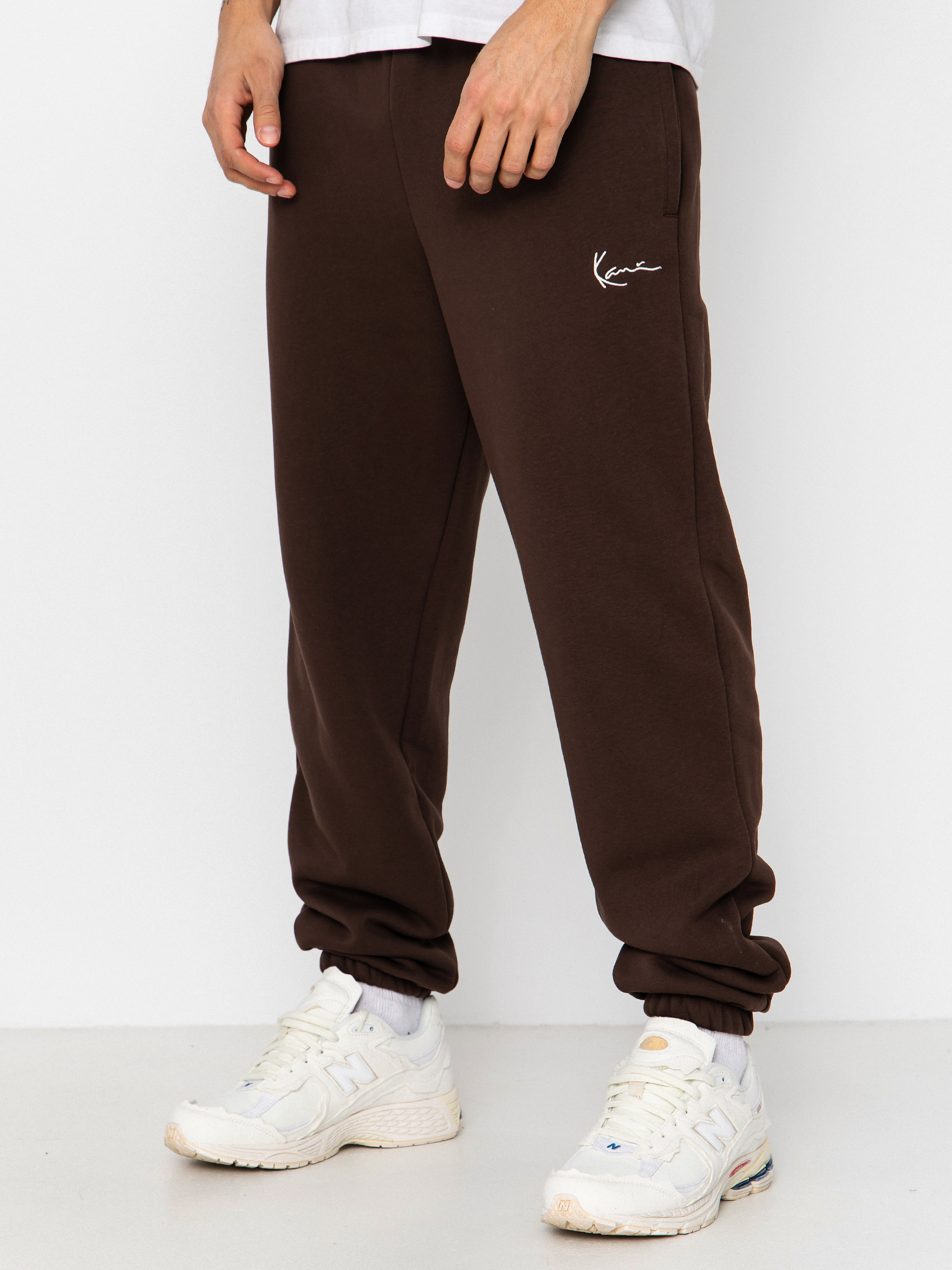 Spodnie Karl Kani Small Signature Essential Baggy (brown)