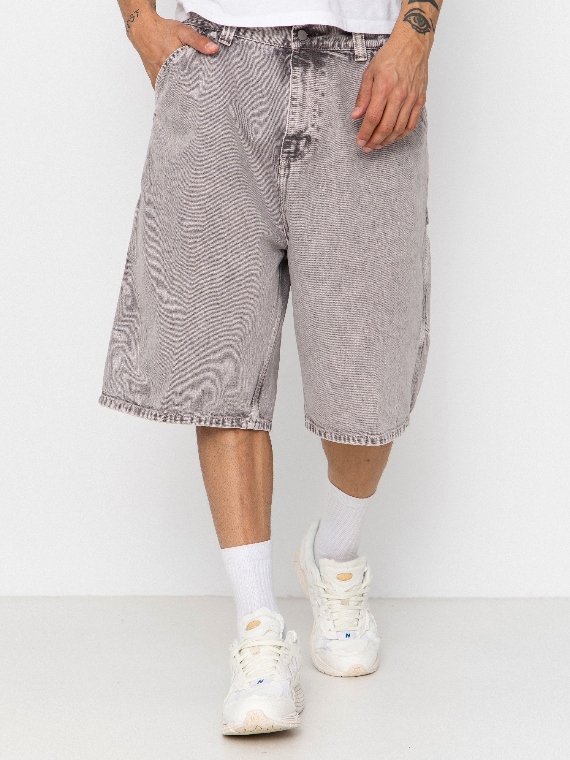 Szorty Carhartt WIP OG Single Knee (shale chalk wash)