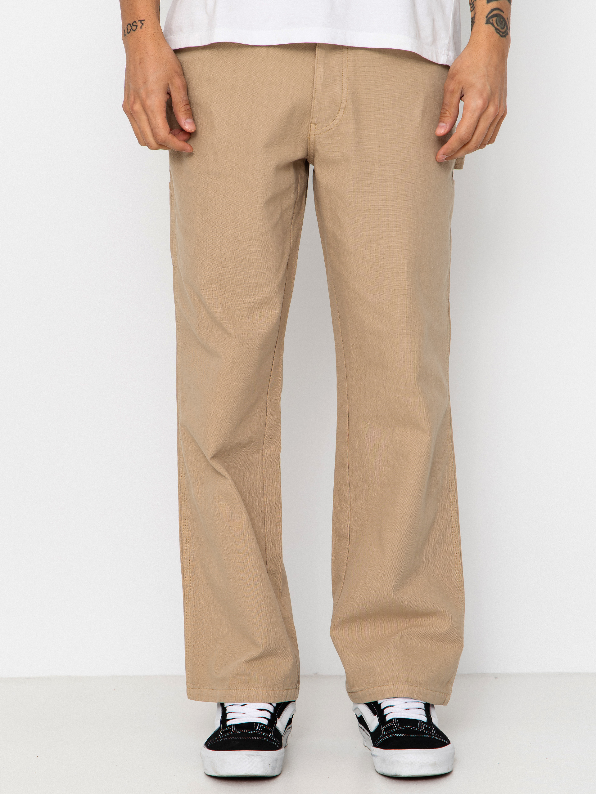 Spodnie Deus Ex Machina Big Fella Chambray (safari)