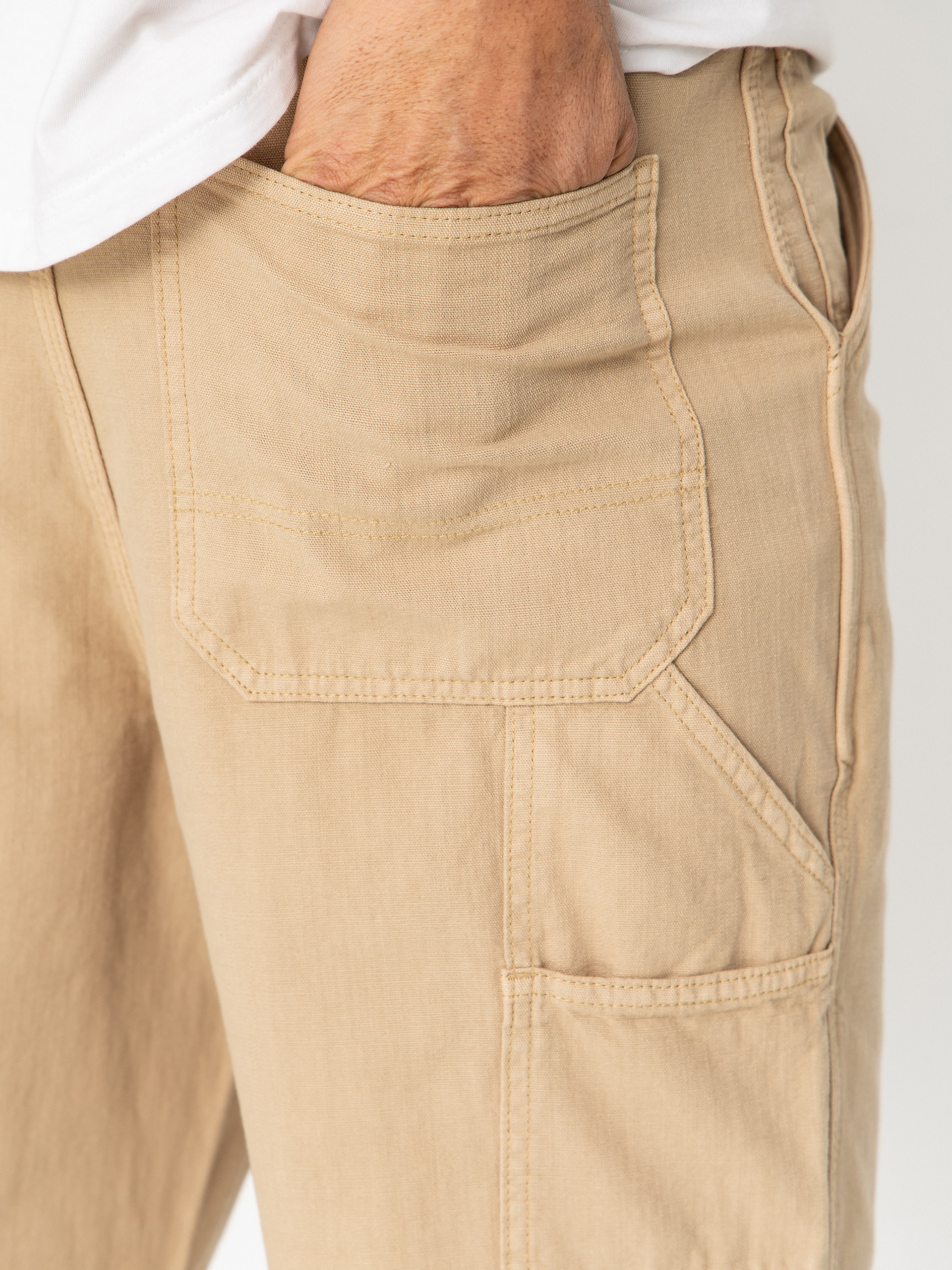 Spodnie Deus Ex Machina Big Fella Chambray (safari)
