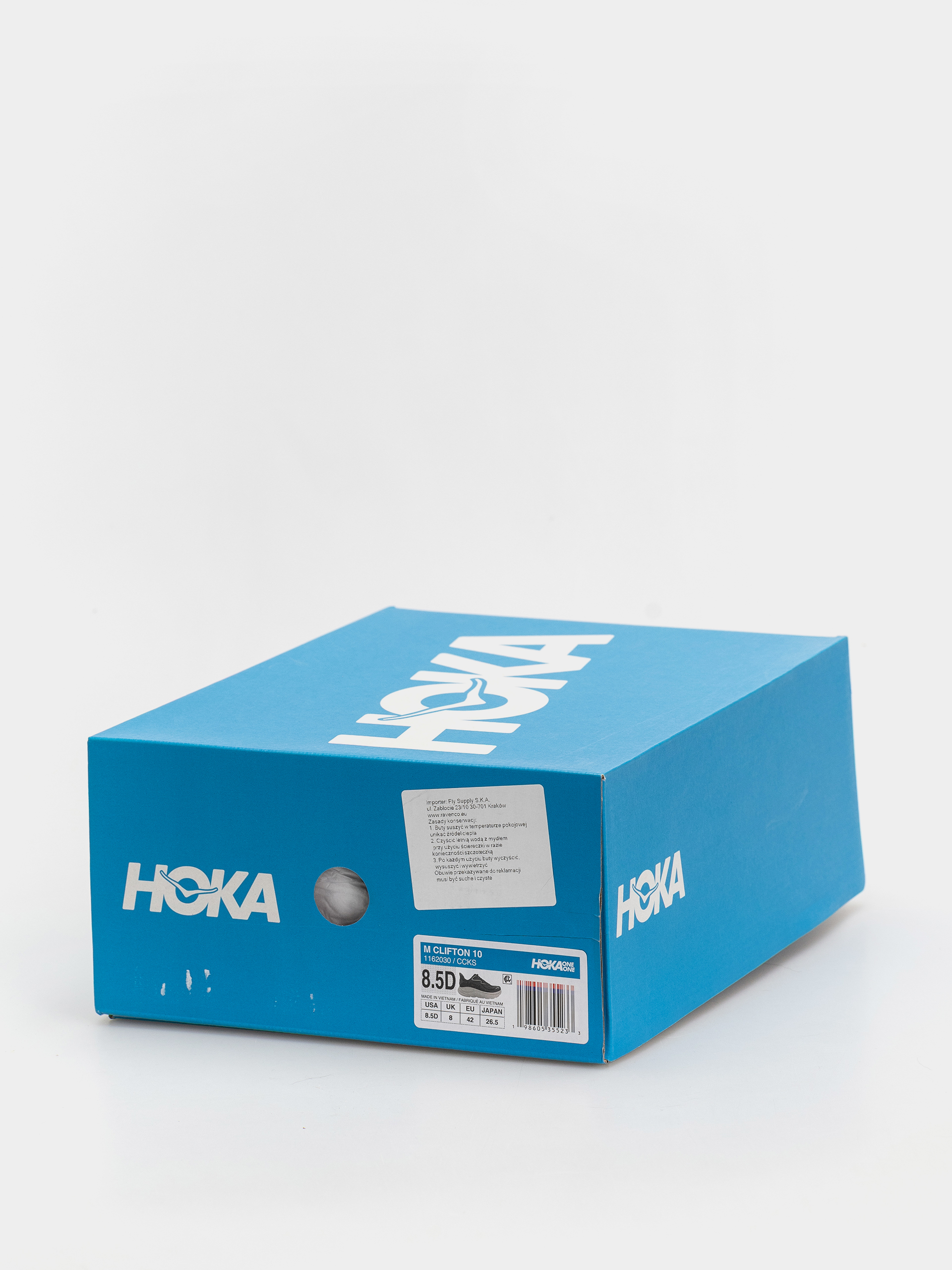 Buty Hoka Clifton 10 (carbon black/satellite grey)