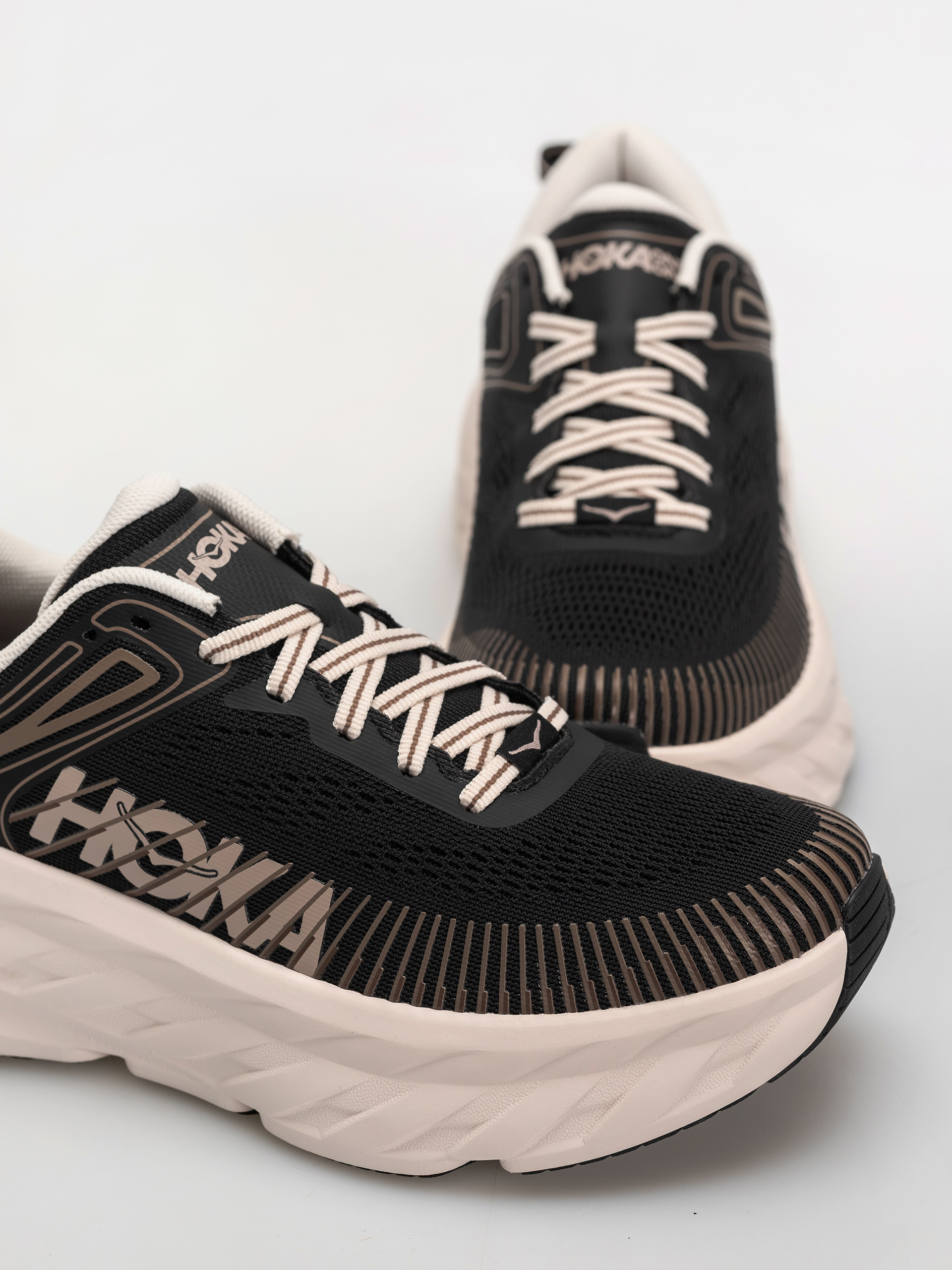 Buty Hoka Bondi 7 Wmn (black/rose cream)