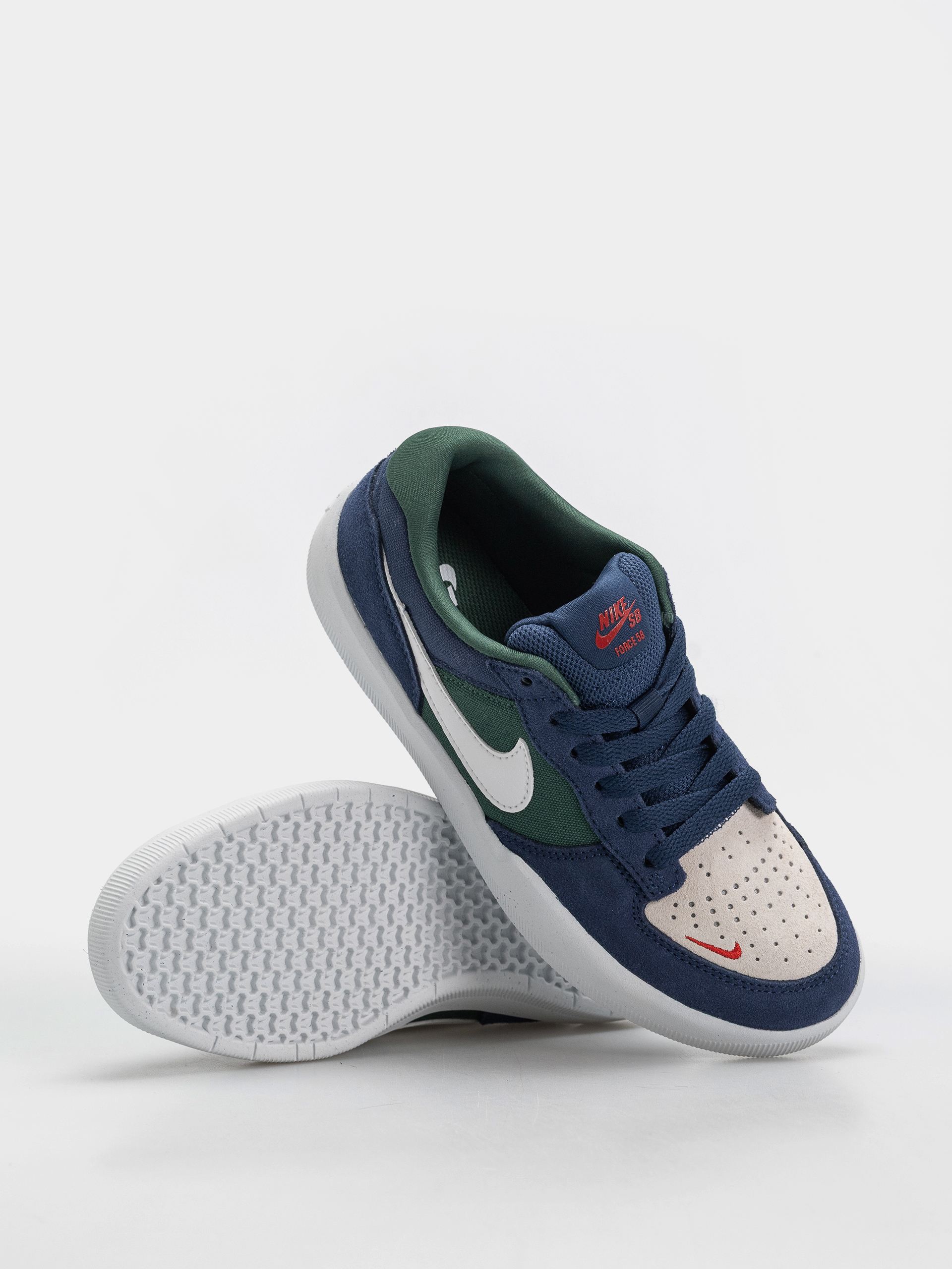 Buty Nike SB Force 58 (navy/summit white/noble green/white)