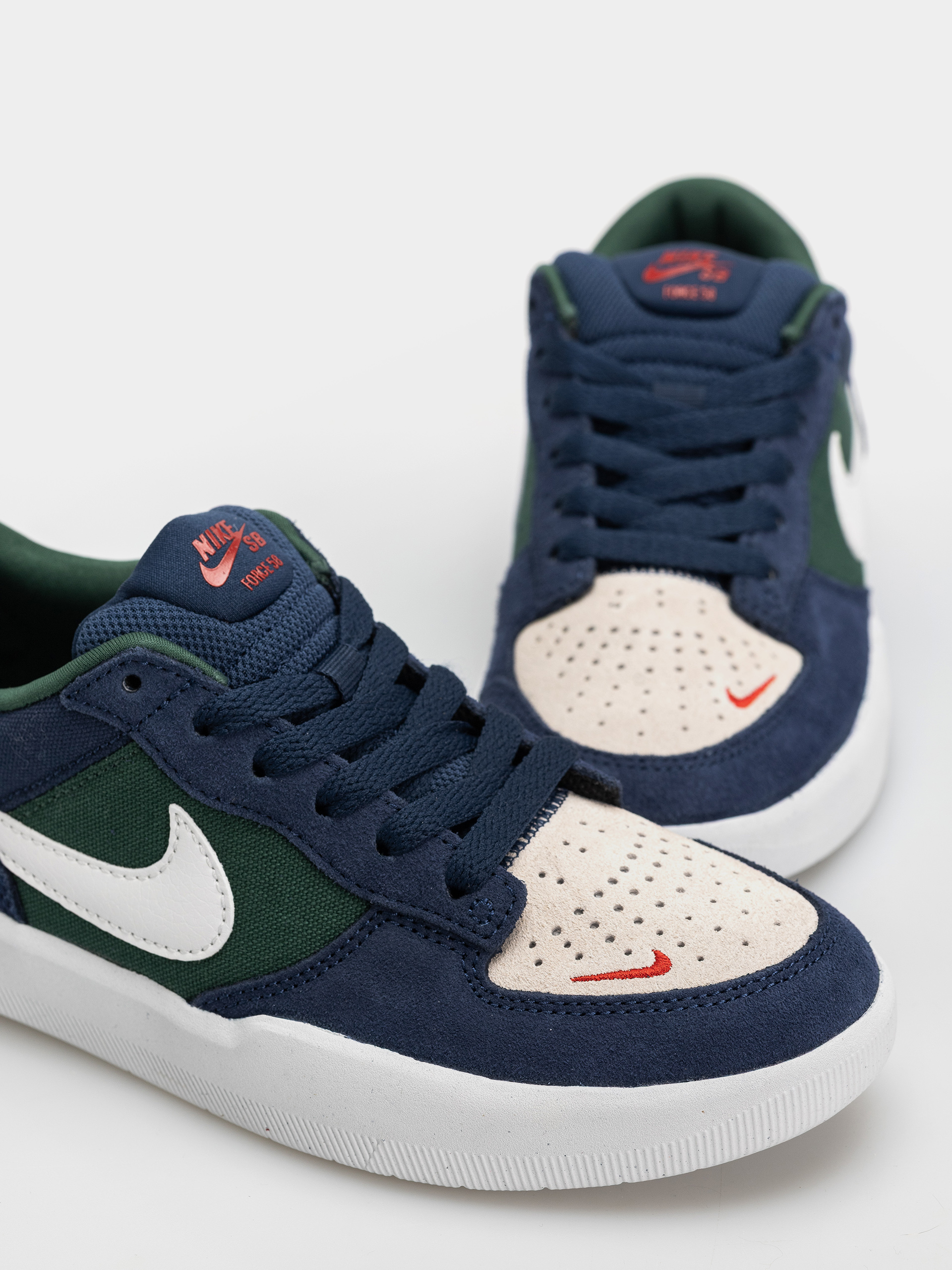 Buty Nike SB Force 58 (navy/summit white/noble green/white)