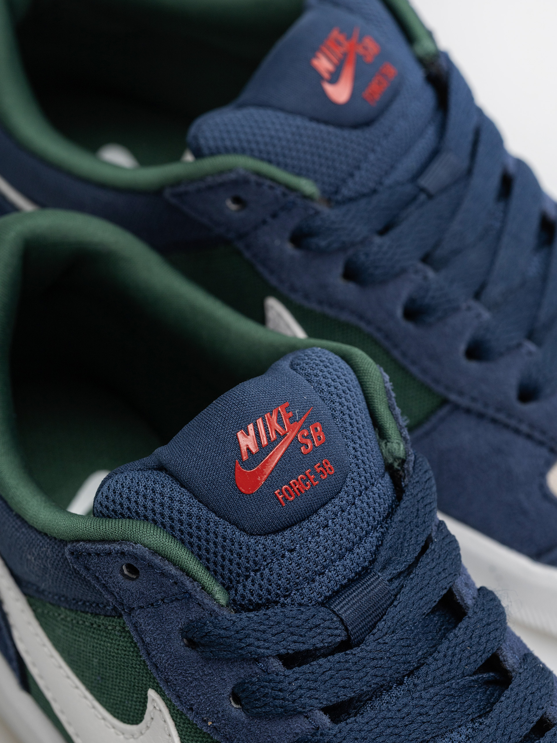 Buty Nike SB Force 58 (navy/summit white/noble green/white)