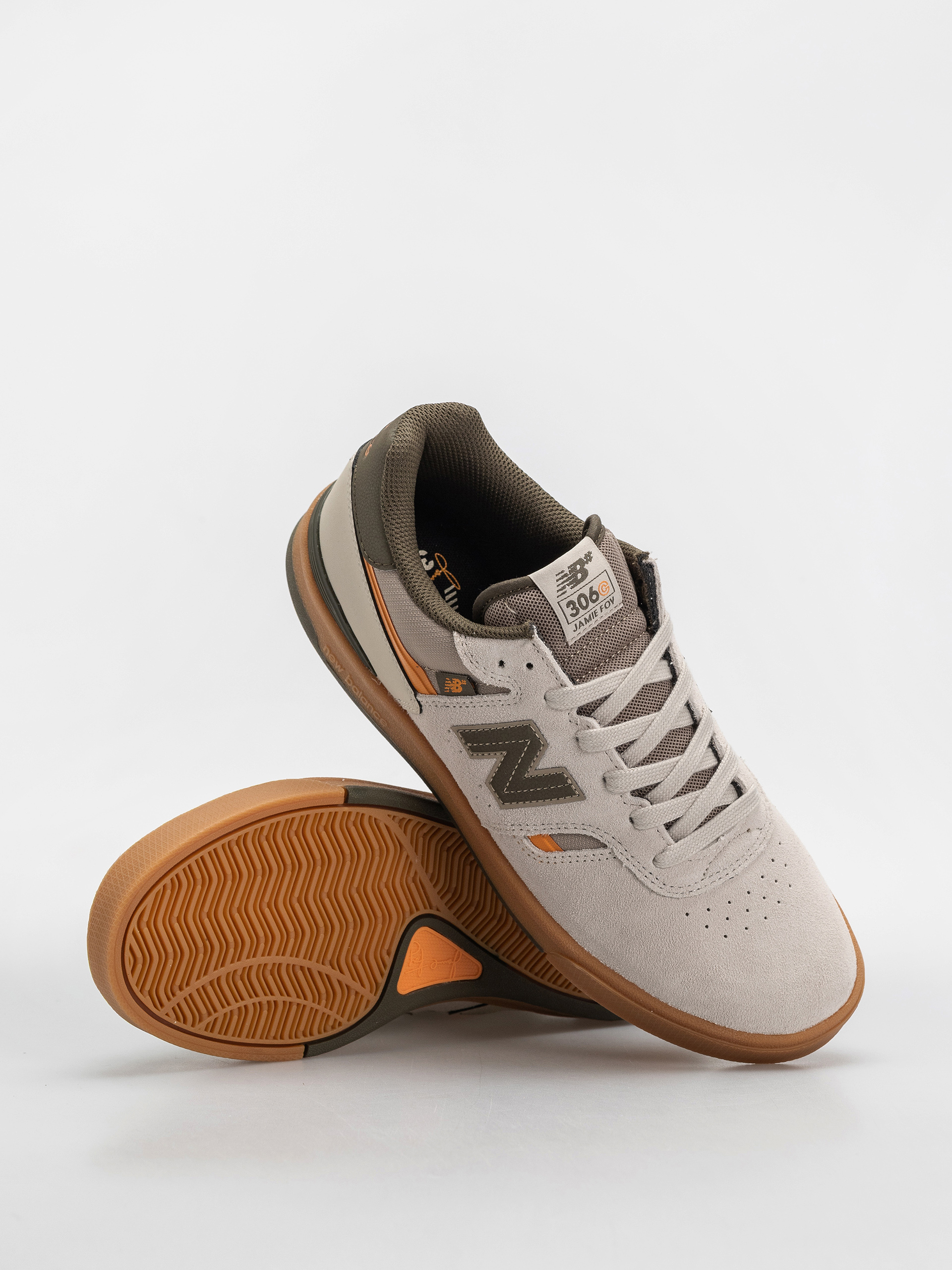 Buty New Balance 306 (timberwolf/dark moss)