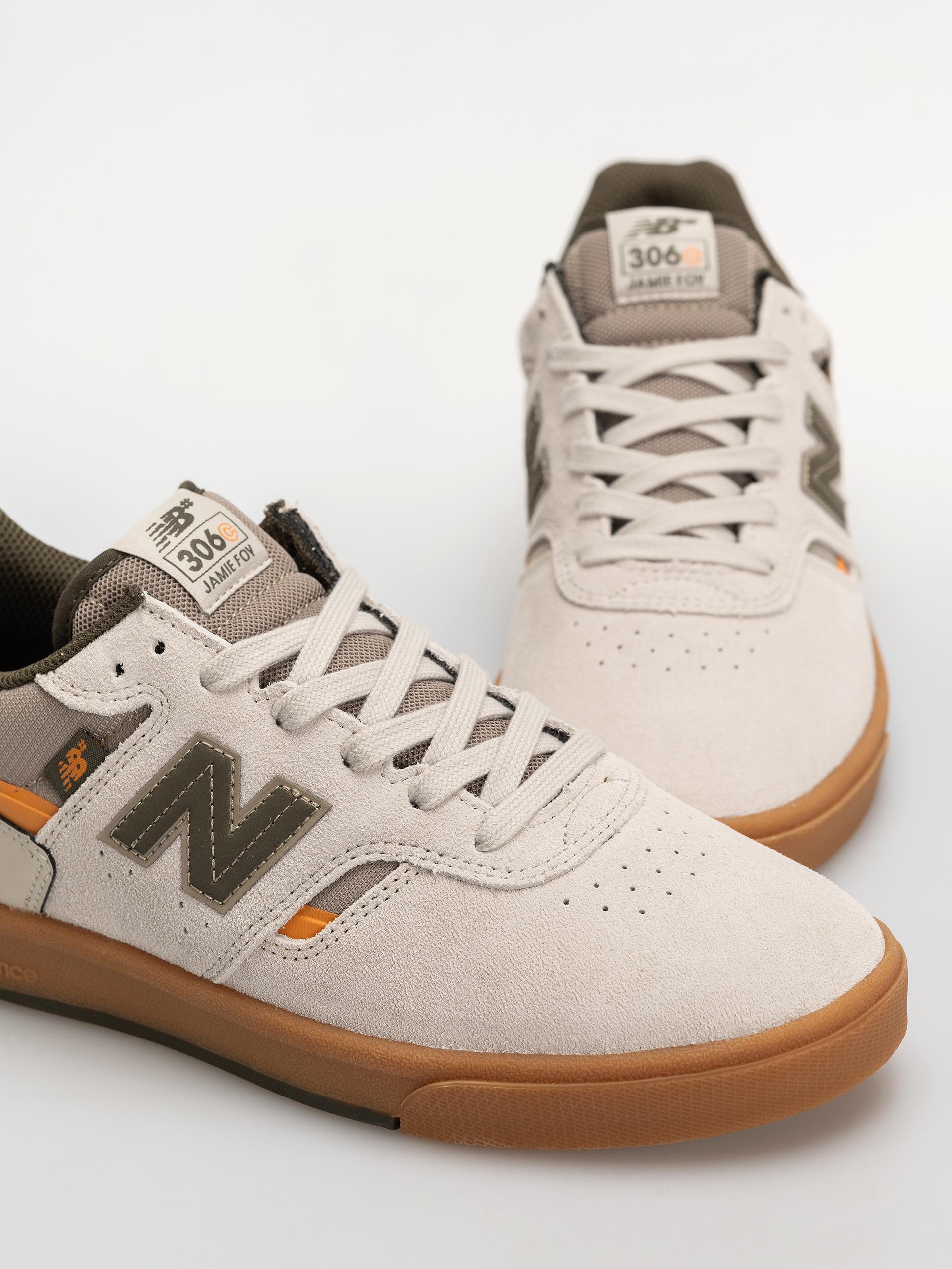 Buty New Balance 306 (timberwolf/dark moss)